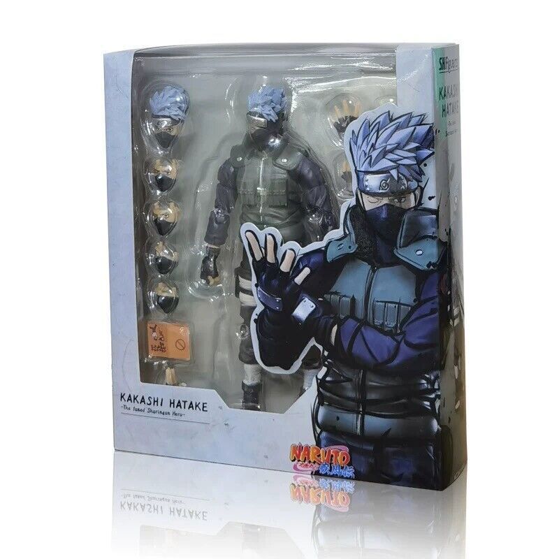 NEW SHF Ninja Figure Hatake Kakashi 6" Action Figure WITH BOX SET