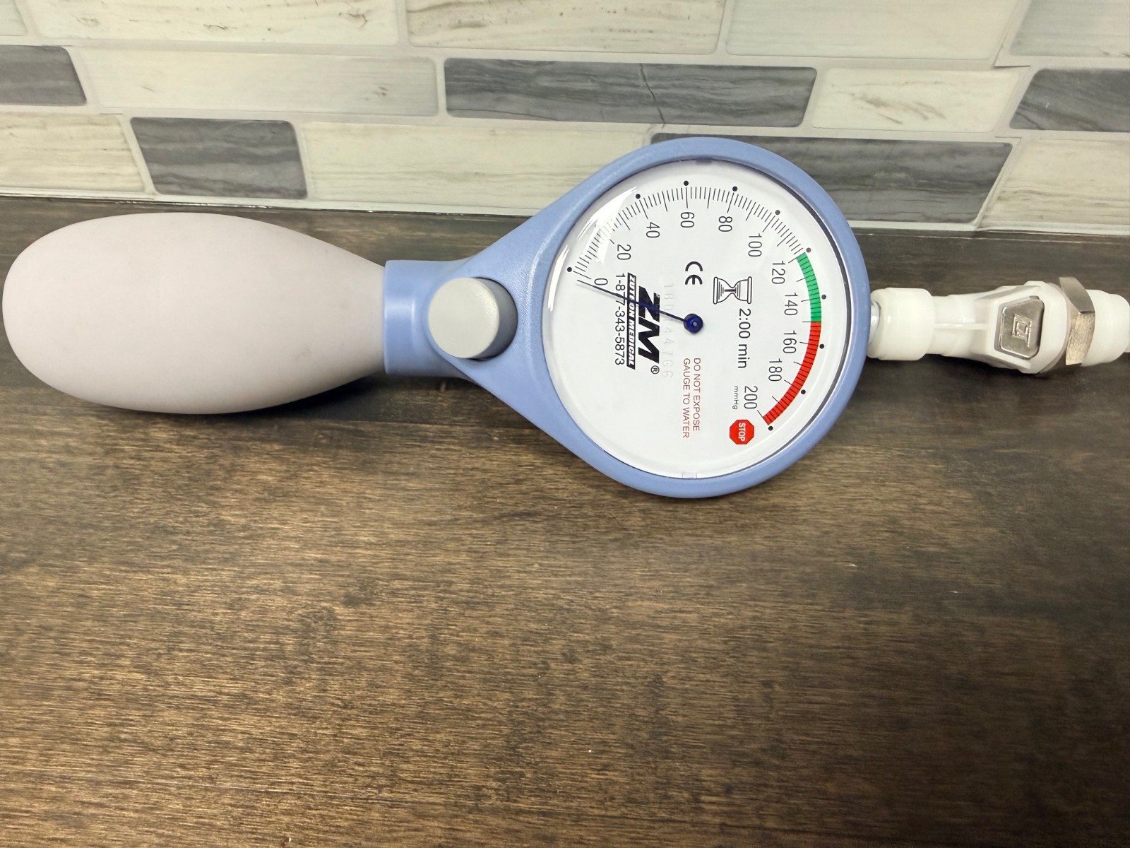 Zutron Manual Leak Tester w/ your choice of Olympus, Pentax, Fujinon Connector!