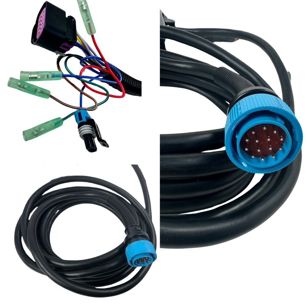 NEW Quicksilver For Mercury Remote Control 14 Pins 881170A13 with 16.5FT harness