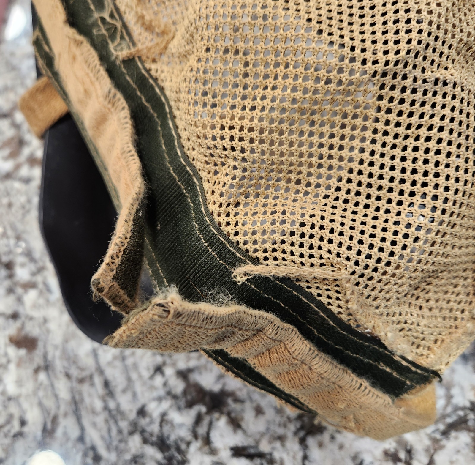 Scott O-Vista Facepiece 803921-02 USED GOOD condition SZ Large SCBA