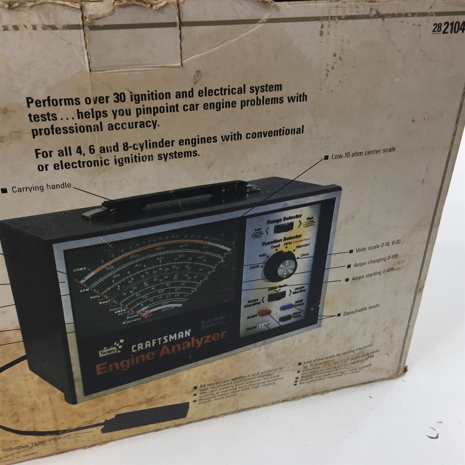 Sears Craftsman Professional Engine Analyzer 2821040