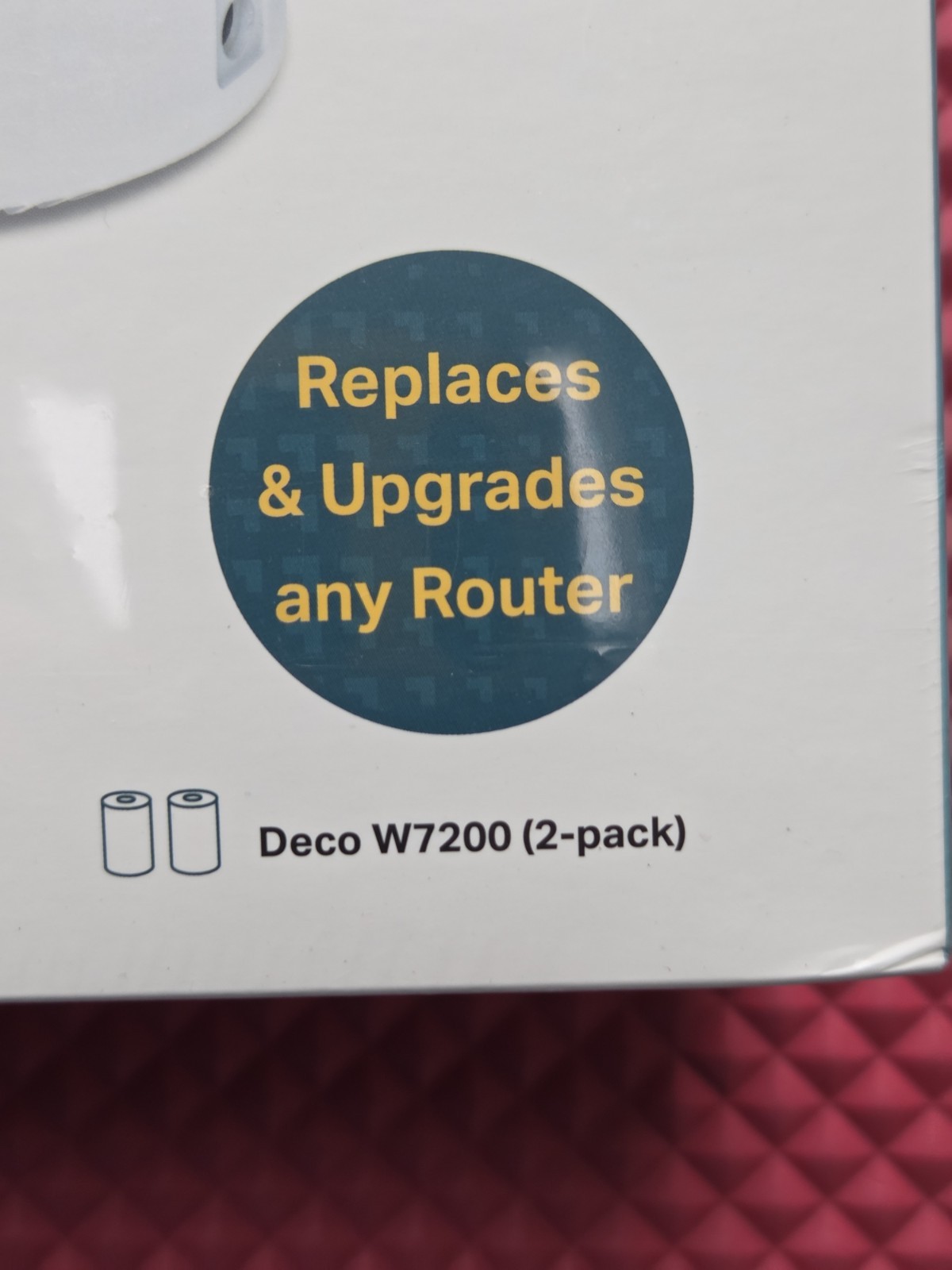 TP-Link Deco W7200 Tri Band Wi-Fi 6 Mesh Router System - (2-pack) NEW SEALED