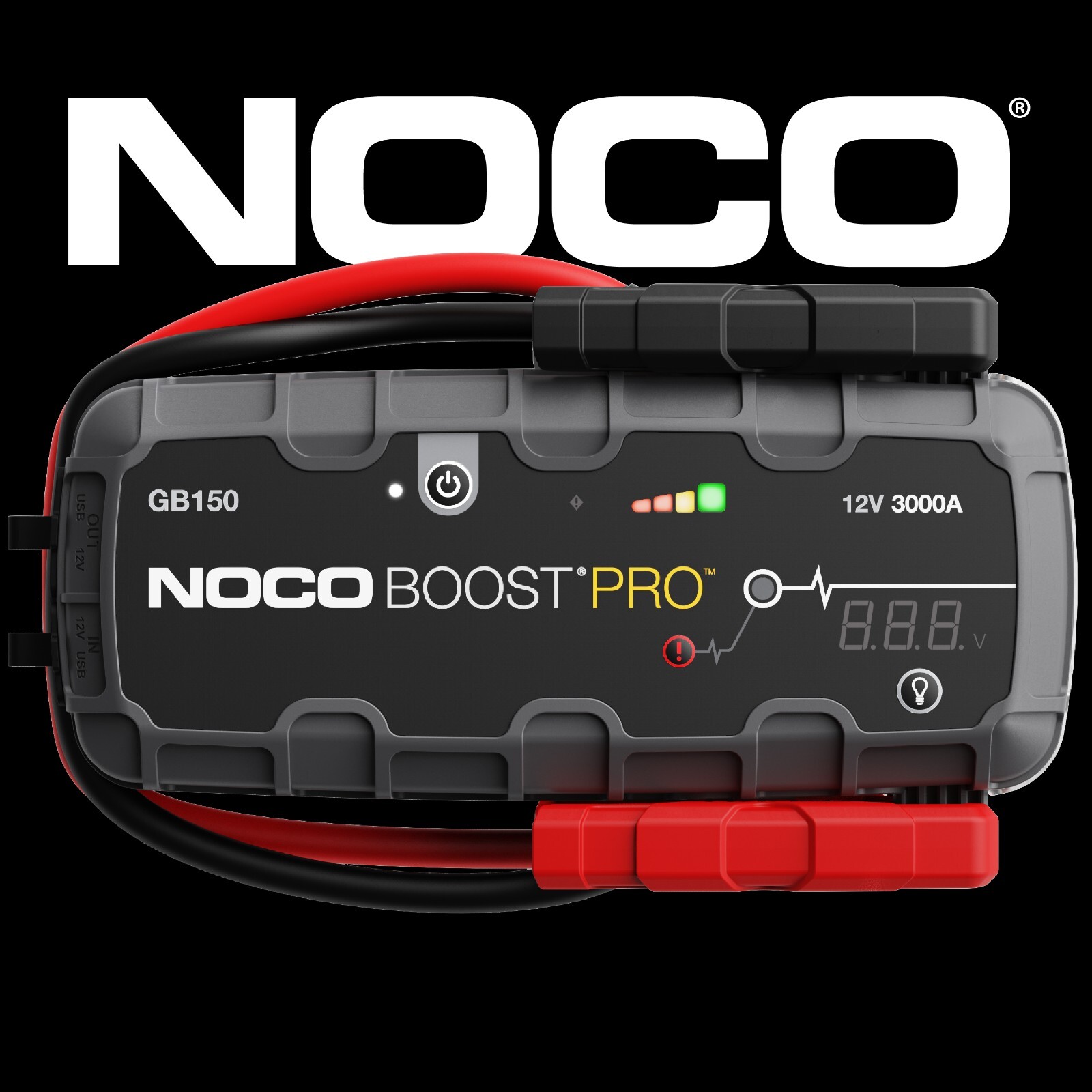 NOCO Boost Pro GB150 3000A 12V UltraSafe Portable Lithium Battery Jump Starter