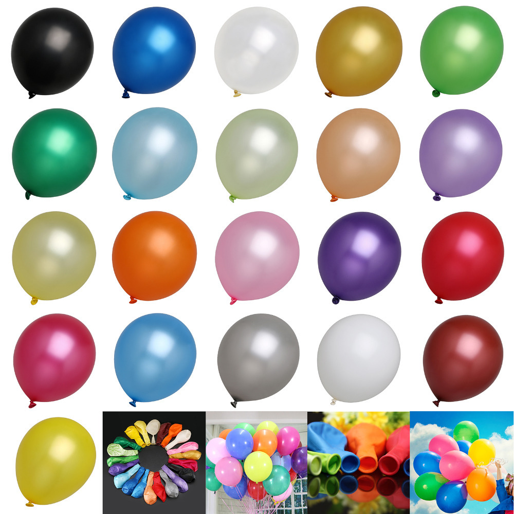 1 to 250 7" 22 Color High Quality Pearl Latex Thick Balloons Party Decoration US