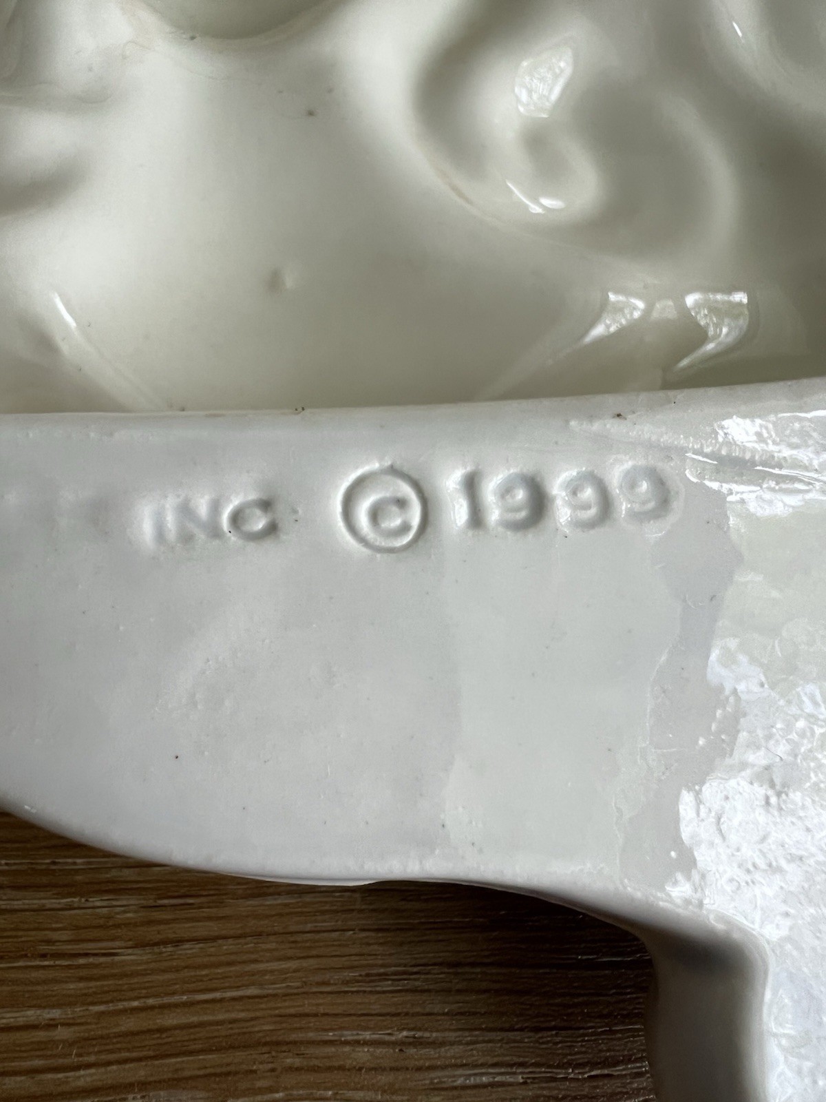 Vintage Ceramic Fairy Wall Plaque Angel Fairy Face Winged Decor Cottagecore