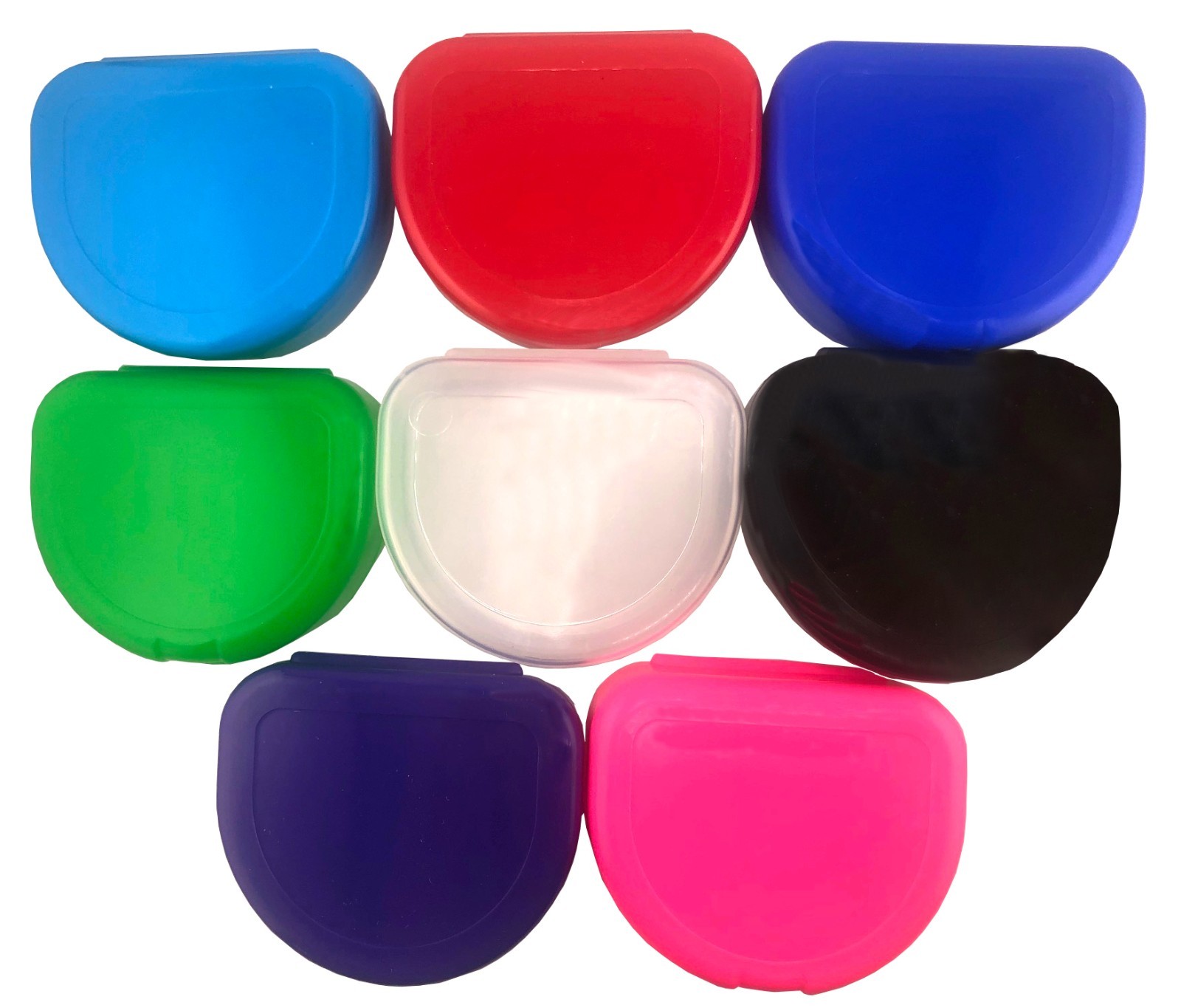 100 Pcs Dental Orthodontic Retainer Denture Mouth Guard Case/ Cases SCI Brand