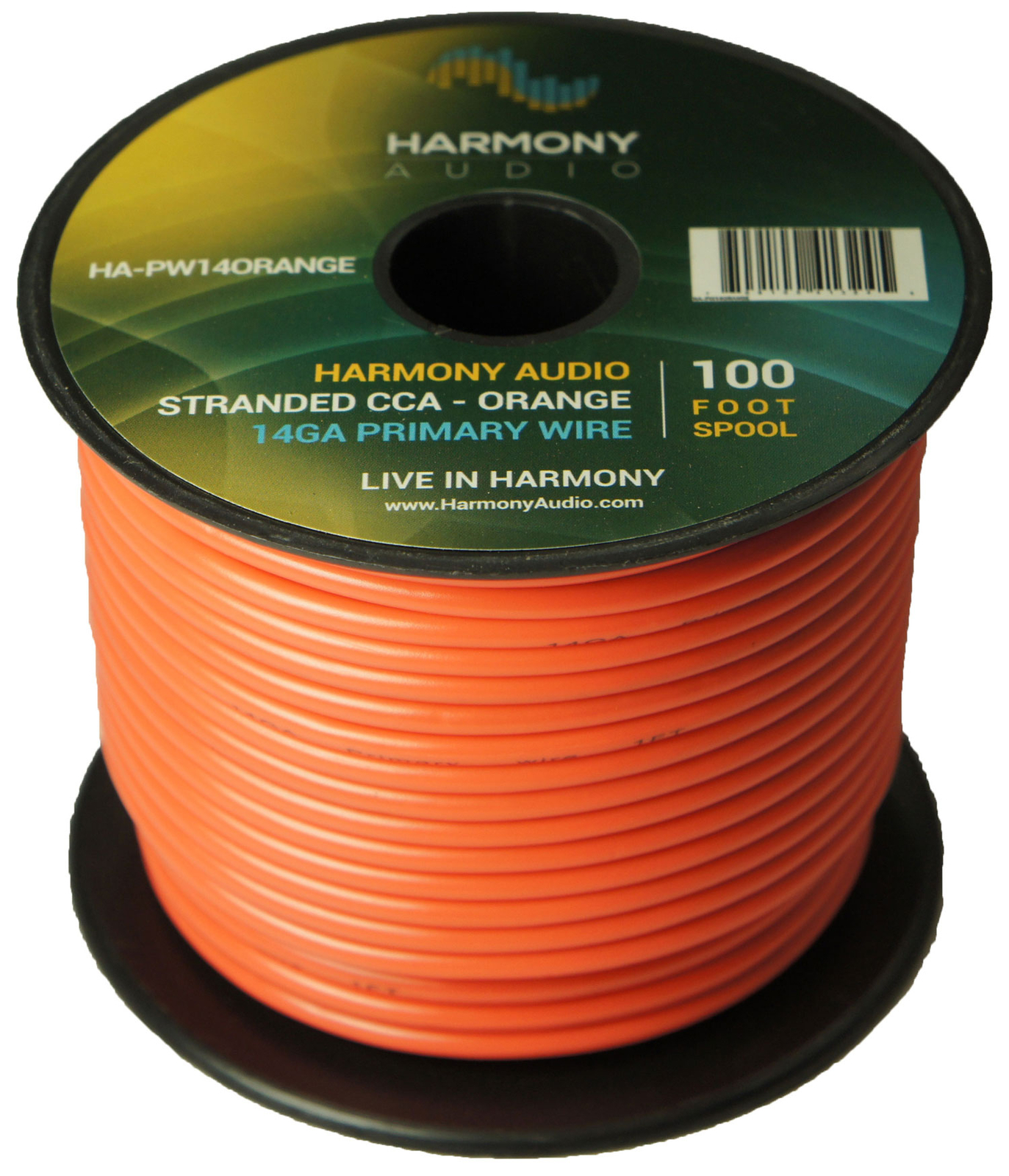 Harmony Car Primary 14 Gauge Power or Ground Wire 1000 Feet 10 Rolls Multi Color