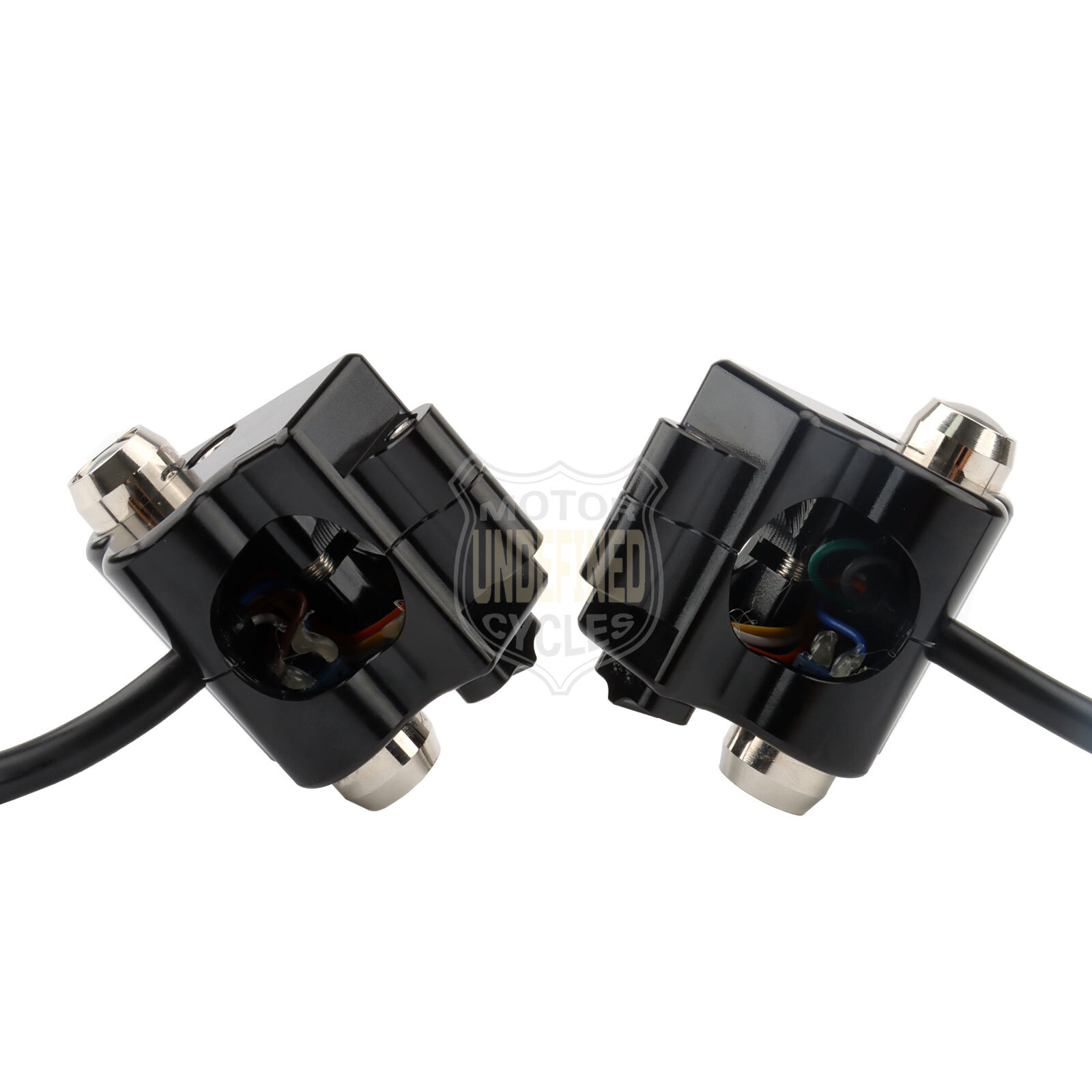 1" Bar Universal Handlebar Switch Horn Button Controls for Harley Chopper Bobber