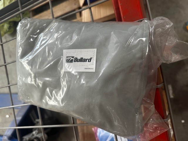 NEW Bullard Tan Nylon Blast Cape, 38VX, 38", for GenVX Respirator