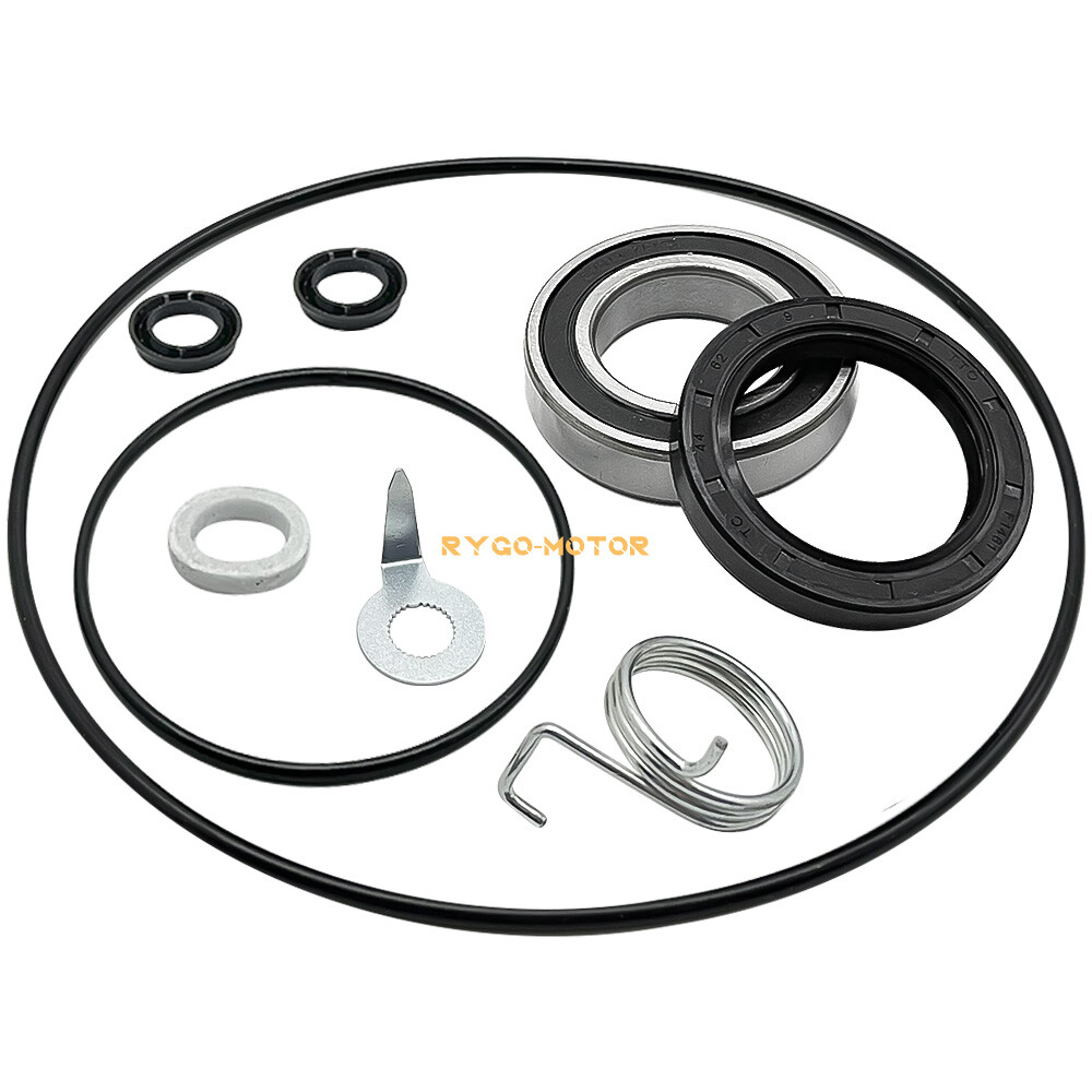 Rear Brake Drum Hub Plate Cover Shoes Bearing Seals for Honda TRX300 FourTrax300