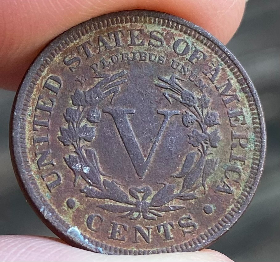 1912 LIBERTY Nickel V Cent - (VERY NICE) - (FULL LIBERTY) - (HIGH GRADE) L151