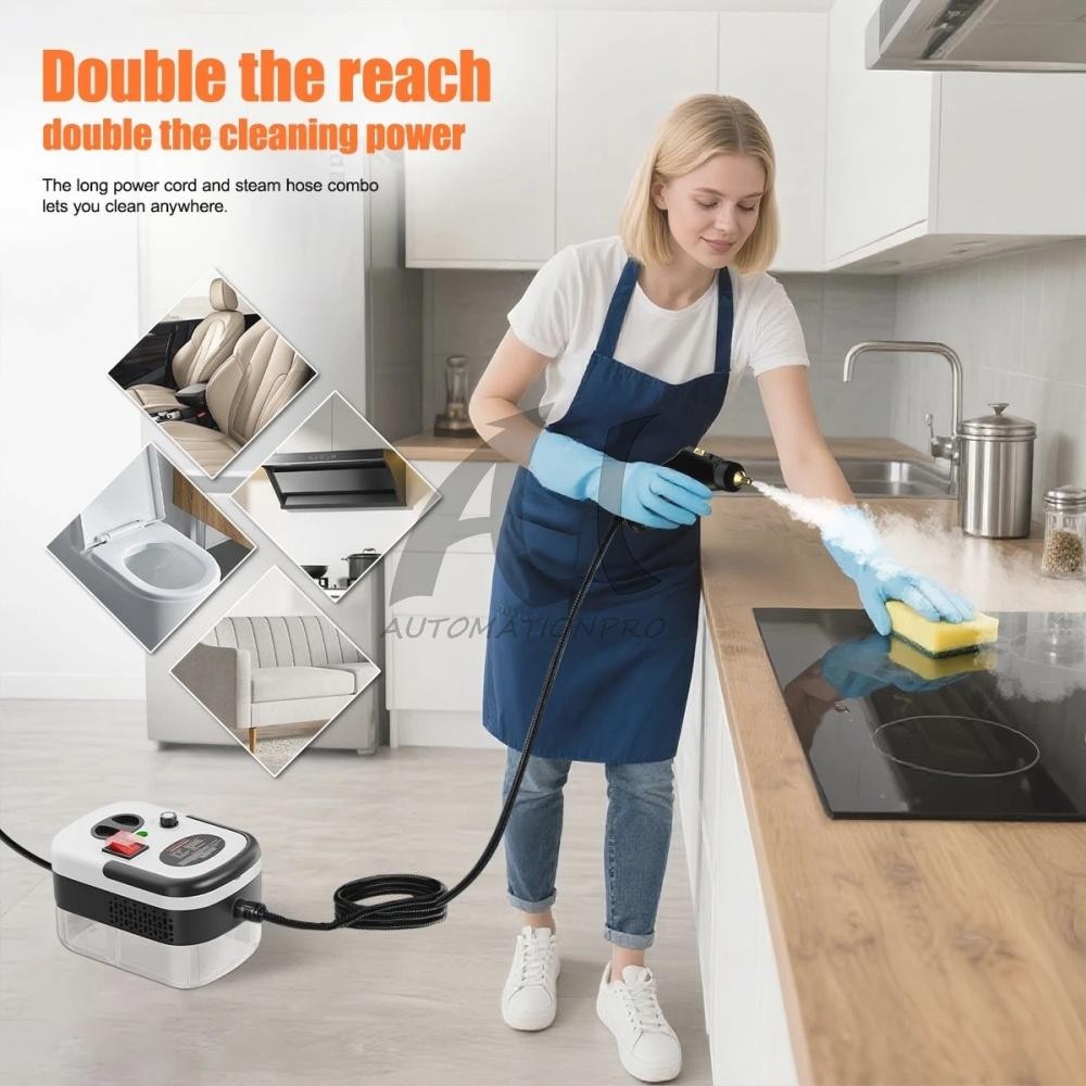 Handheld High Temp Steam Cleaner High Pressure Household Cleaning Machine 2500W