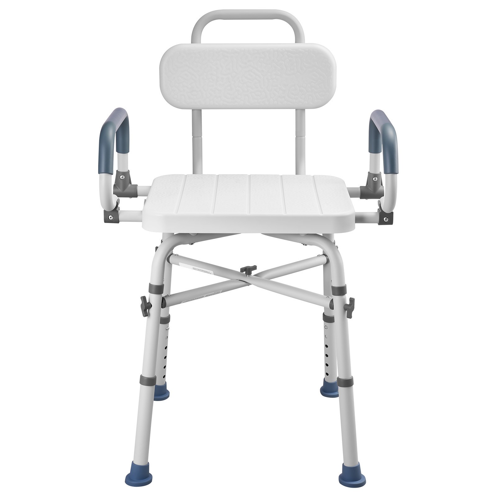 Uimoso Swivel Shower Chair with Arms and Back, Heavy Duty