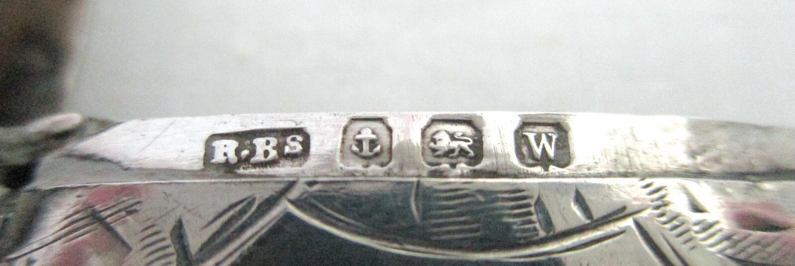 Antique, STERLNG,MATCH SAFE,CHATELAINE, ROLASON Bros, 1871, Birmingham