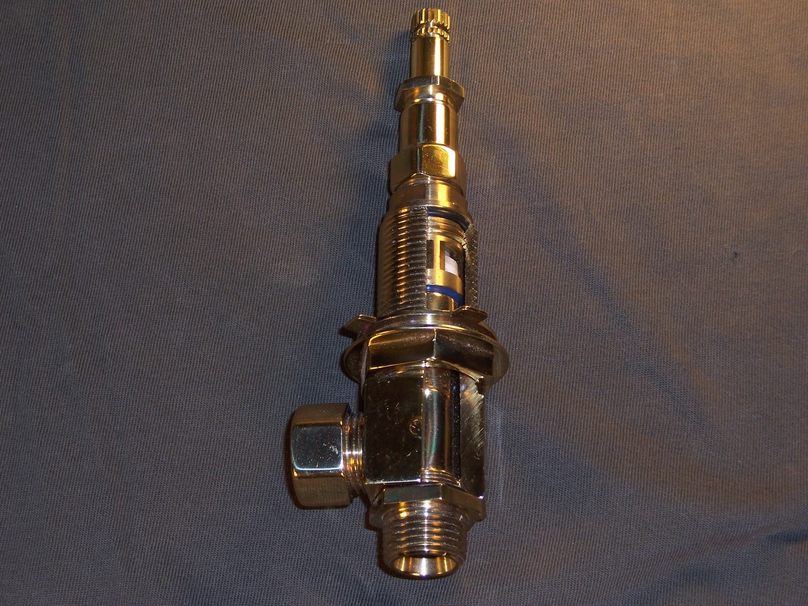 VINTAGE CUTAWAY DISPLAY SALESMANS SAMPLE ADVERTISING BRASS VALVE