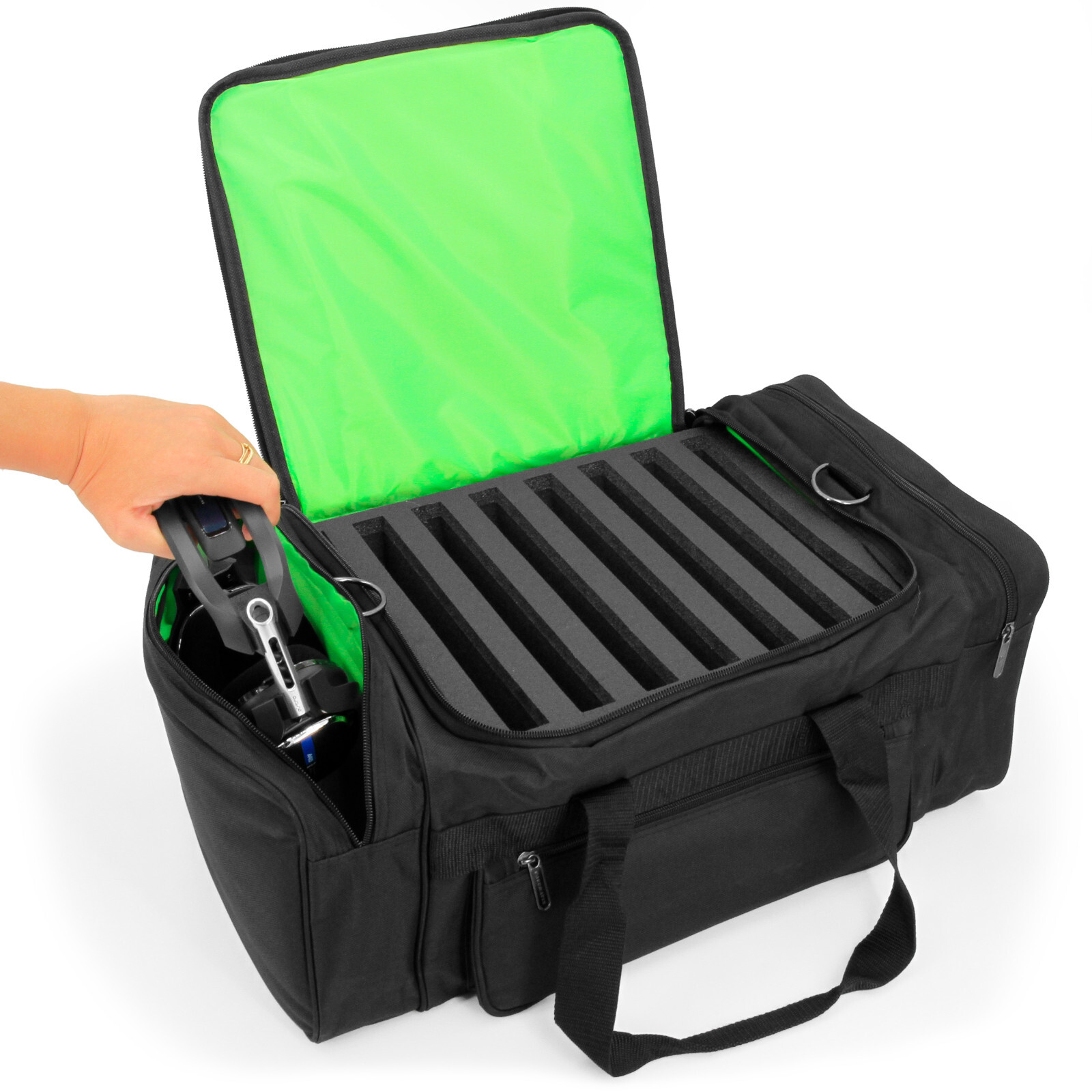 CM Microphone Case Gig Bag For DJ Equipment and Audio Accessories - Case Only