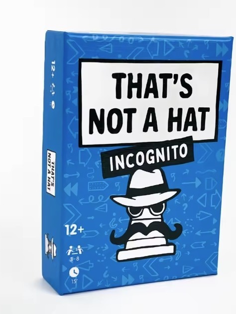 That'S Not a Hat - Fun Bluffing & Memory Party Game for All Ages Components