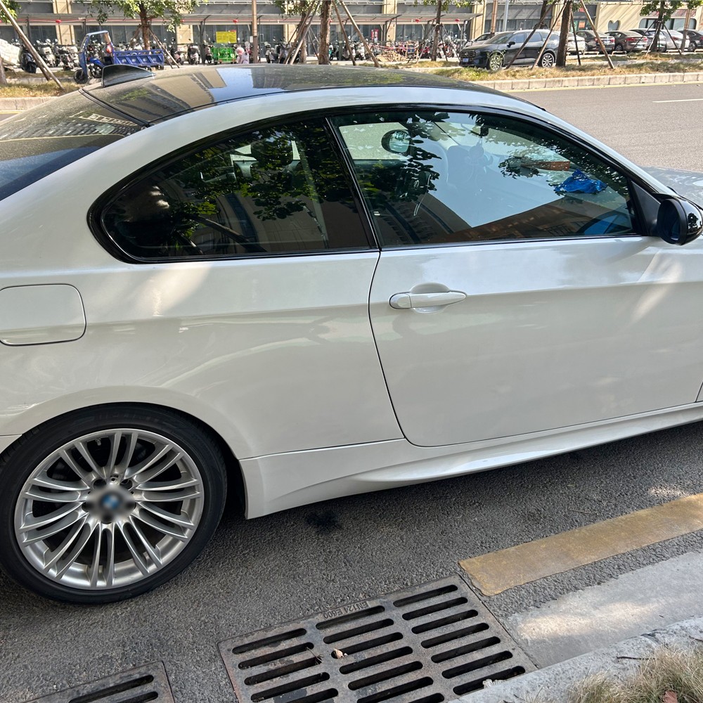 Glossy Black Chrome Delete Window Trims For BMW 3 Series E92 Coupe 2005-2012