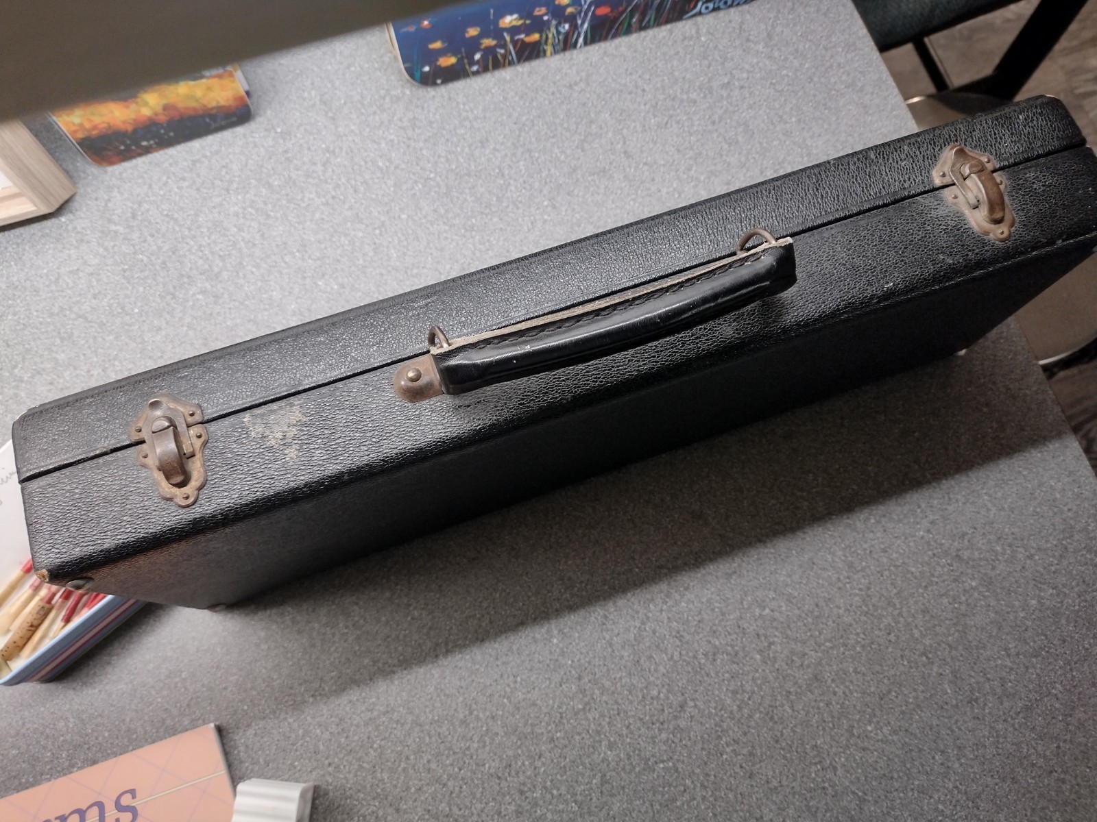 F.Buisson Oboe + Vintage Case Old Antique Musical Instruments