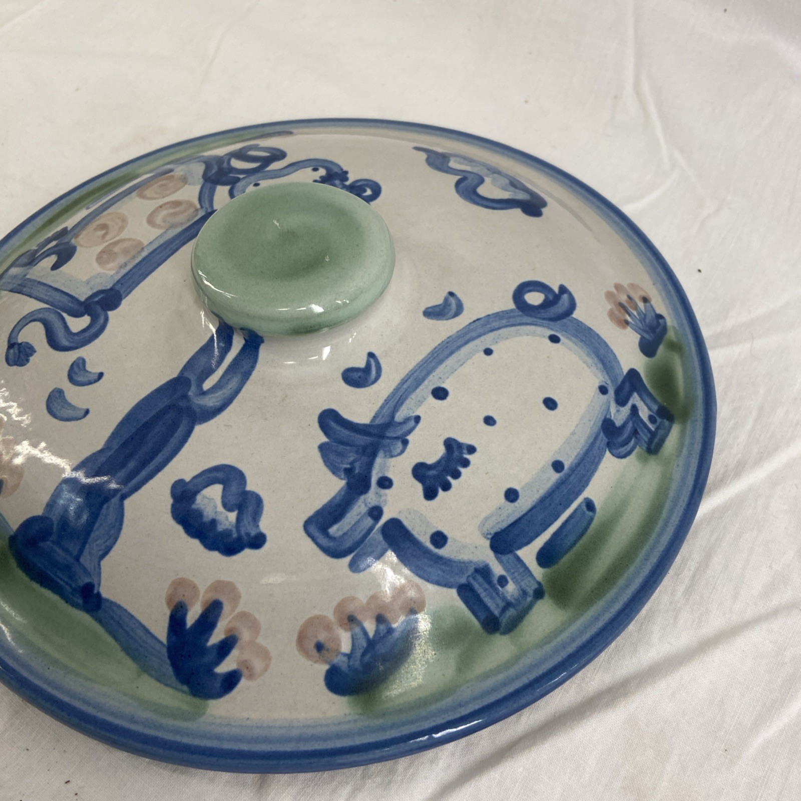 Vintage M.A. Hadley Replacement Lid 8.5"