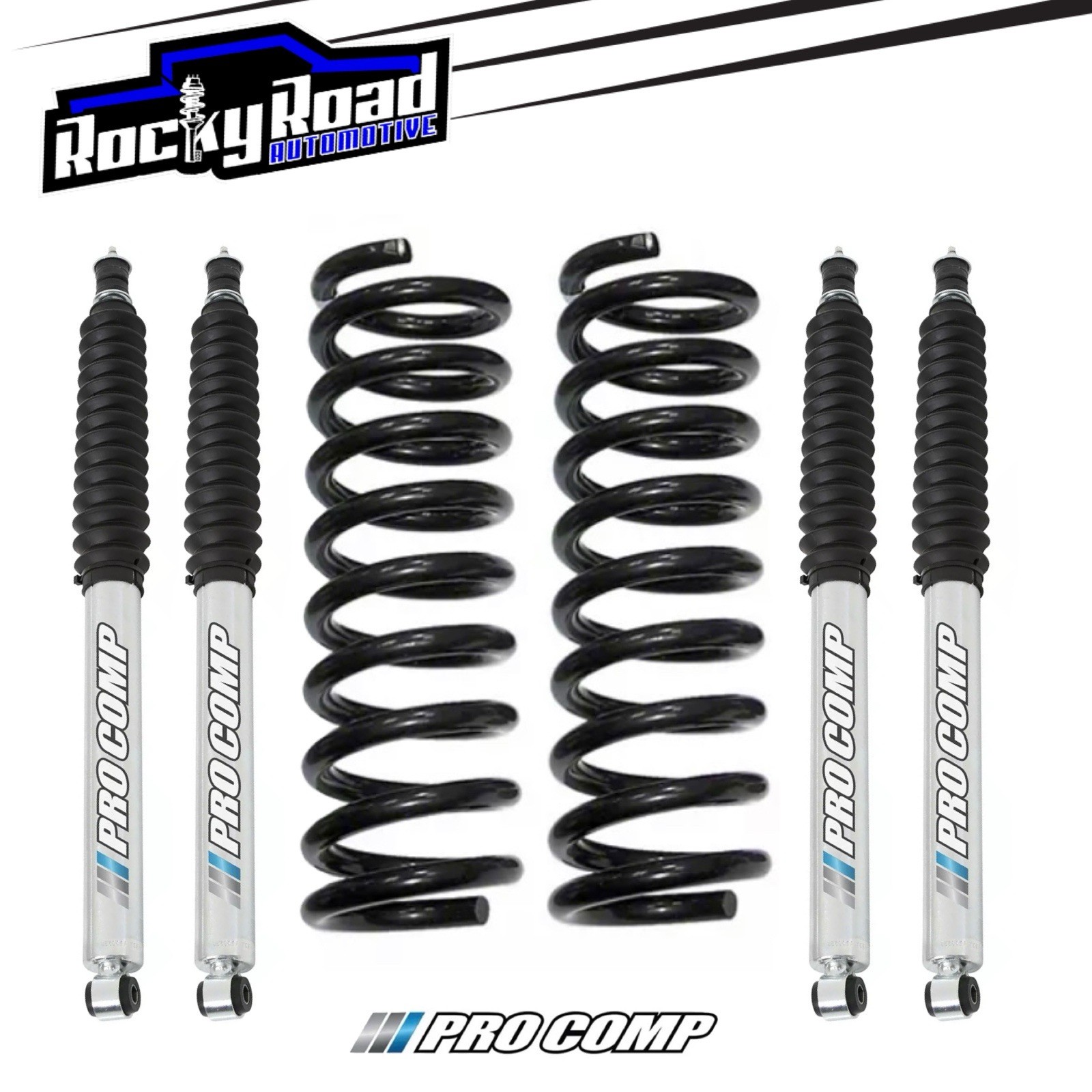 Pro Comp 2.5” Front Leveling Kit w/ Monotube Shocks (4) for 2014-2024 RAM 2500