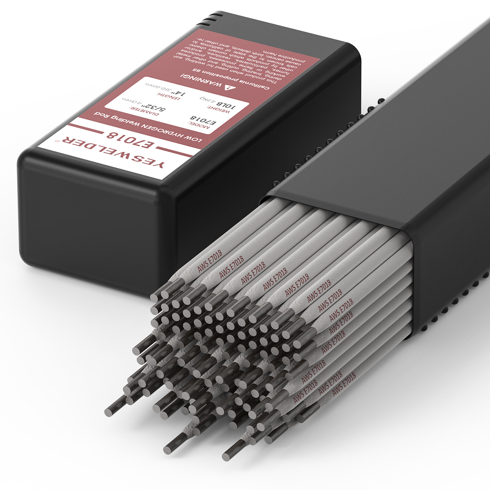 3/32-5/32",2LB-10LB Welding Rod Low Hydrogen Carbon Steel Stick Electrodes E7018