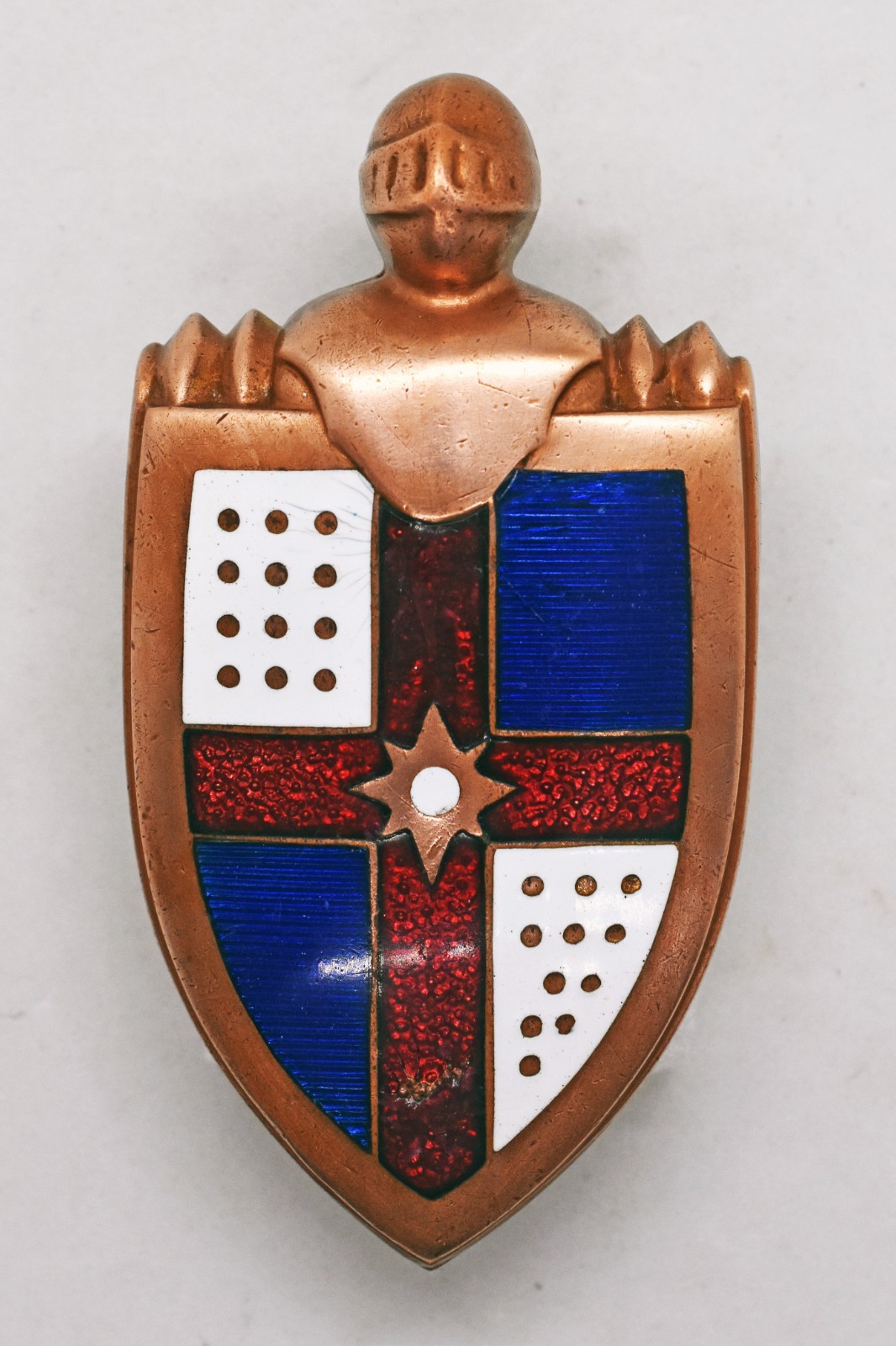 Original 1946 1947 1948 1949 Lincoln Hood Emblem / Badge - Vintage