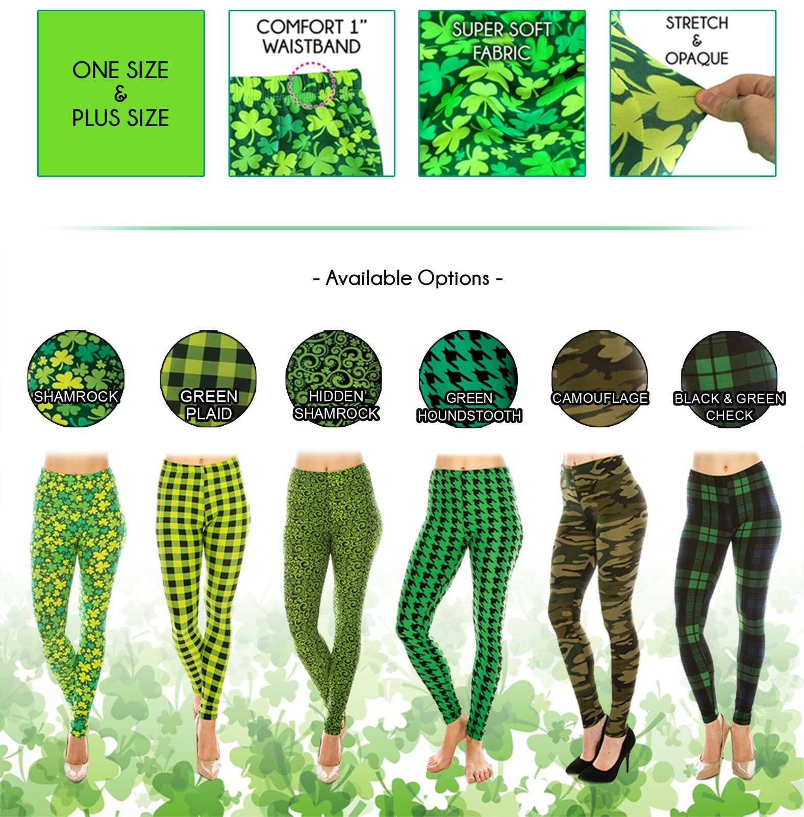 Women's Butter Soft Patterned Leggings