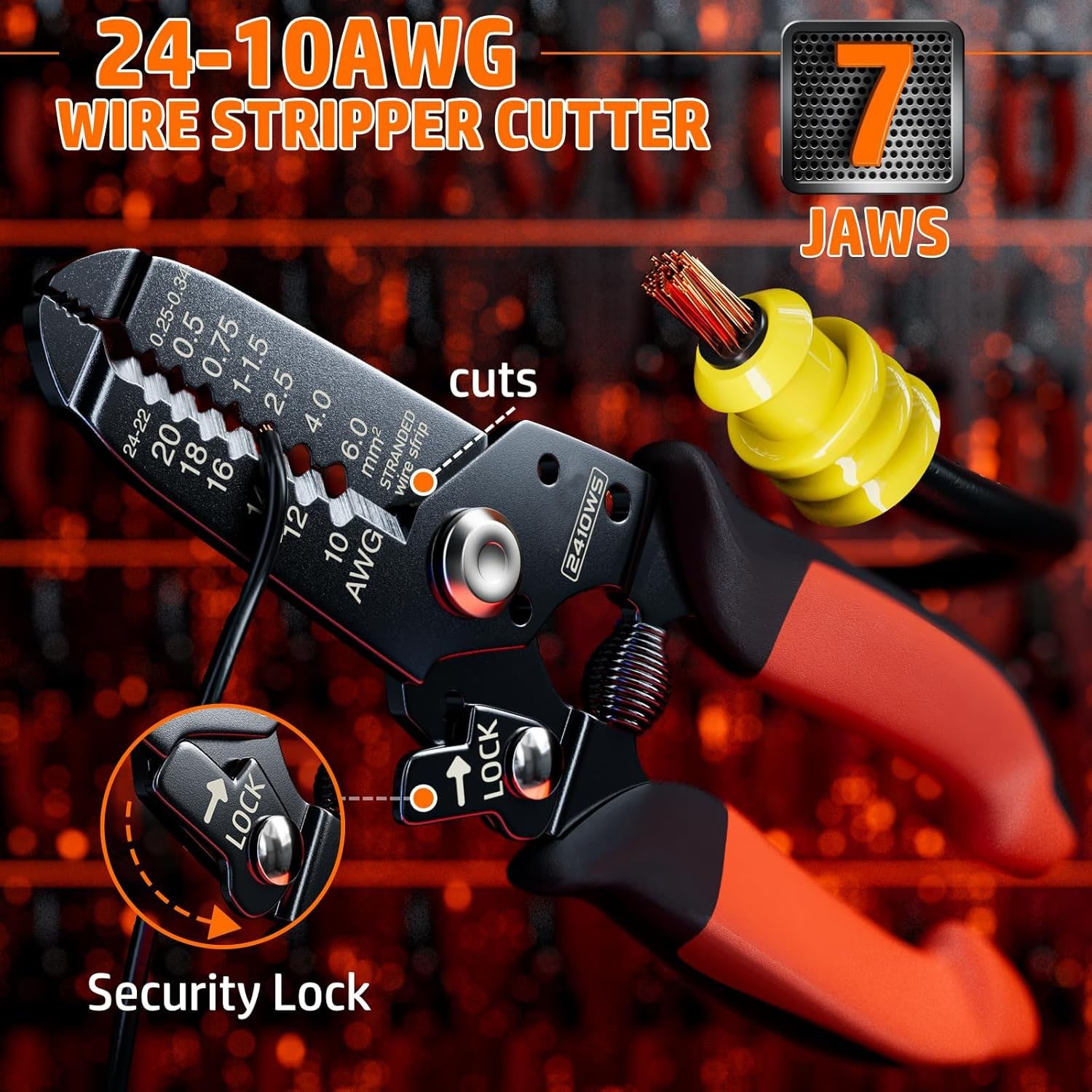 Kit de Conectores Eléctricos Automotrices Impermeables, Macho/Hembra Automotriz