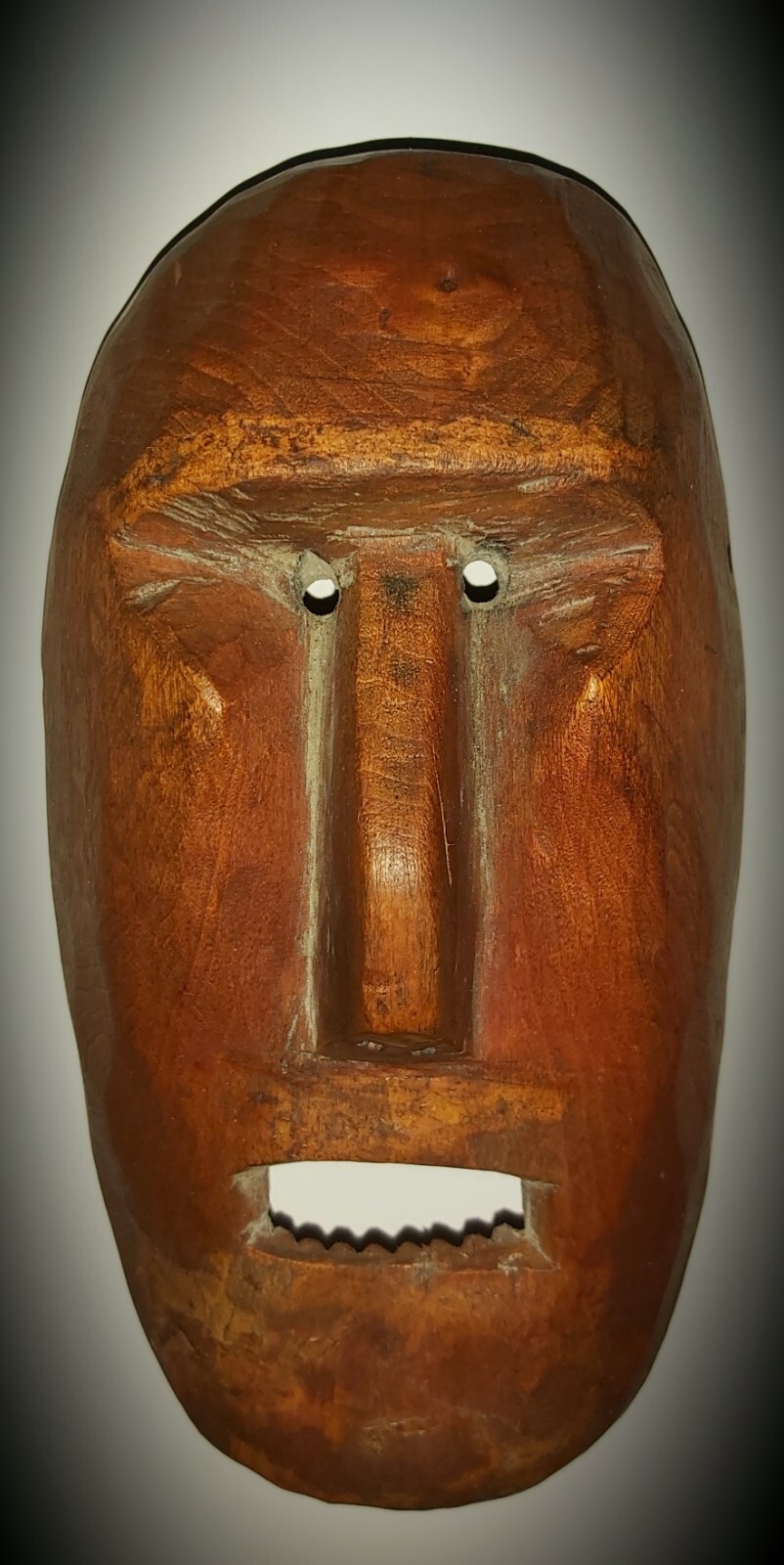 Inuit; King Island, Alaska, Shaman's Maskette (late 19th)