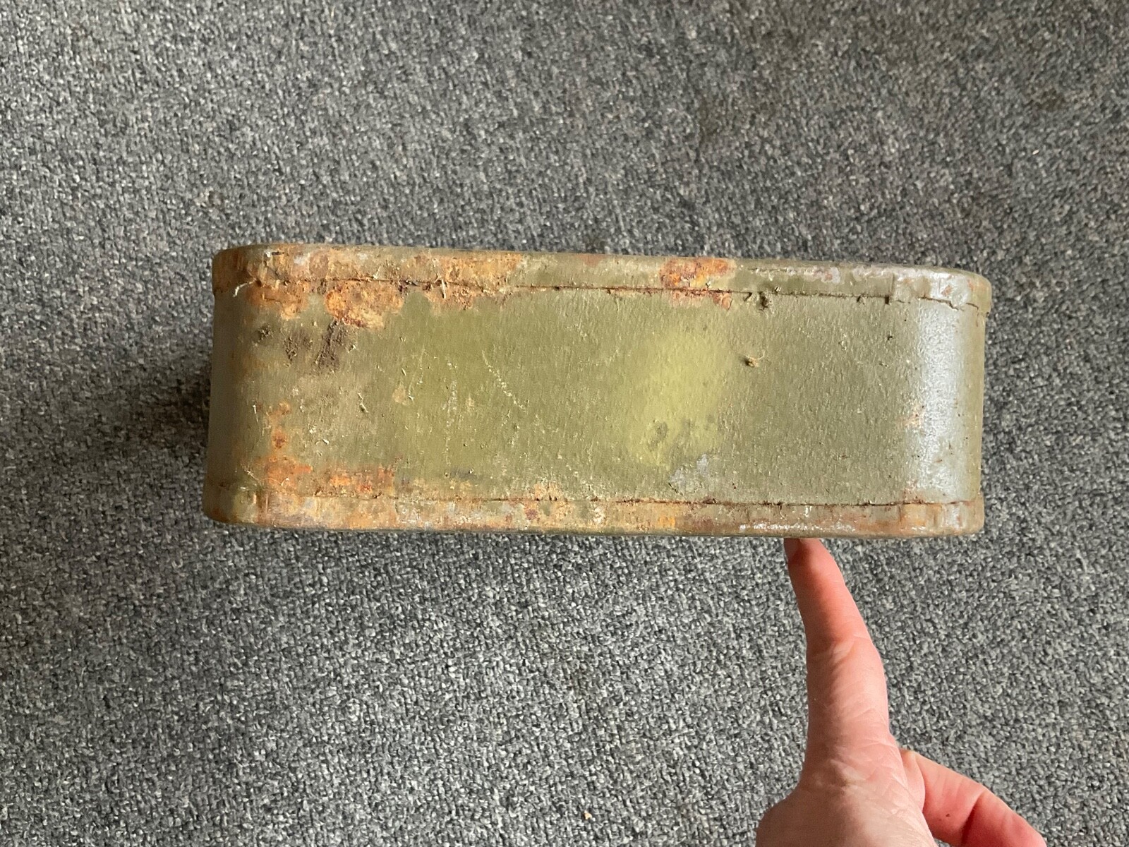 Russian USSR Maxim 1910 Ammo Can Belt Fed Feed 7.62X54 M1910 MG WWII WWI EMPTY