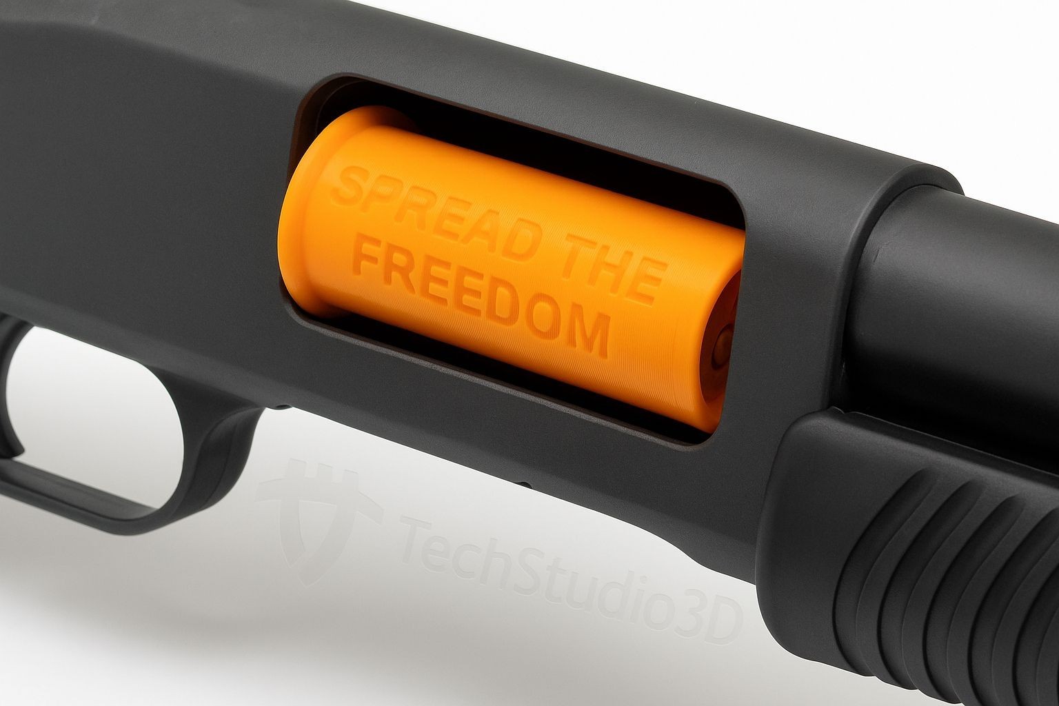 12 GA Durable & Reusable Snap Caps for Safe Dry Practice TechStudio3D