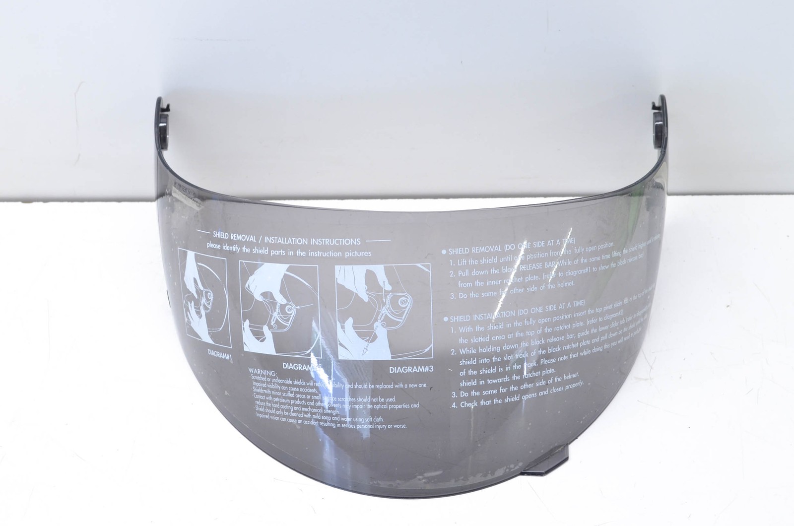 Gmax 2663685 G1 Dark Smoke Face Shield NOS