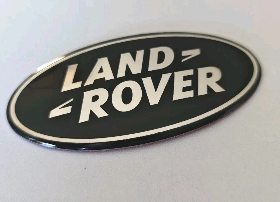 LAND ROVER DISCOVERY 5 L462 GENUINE LAND ROVER GRILLE BADGE BLACK SILVER