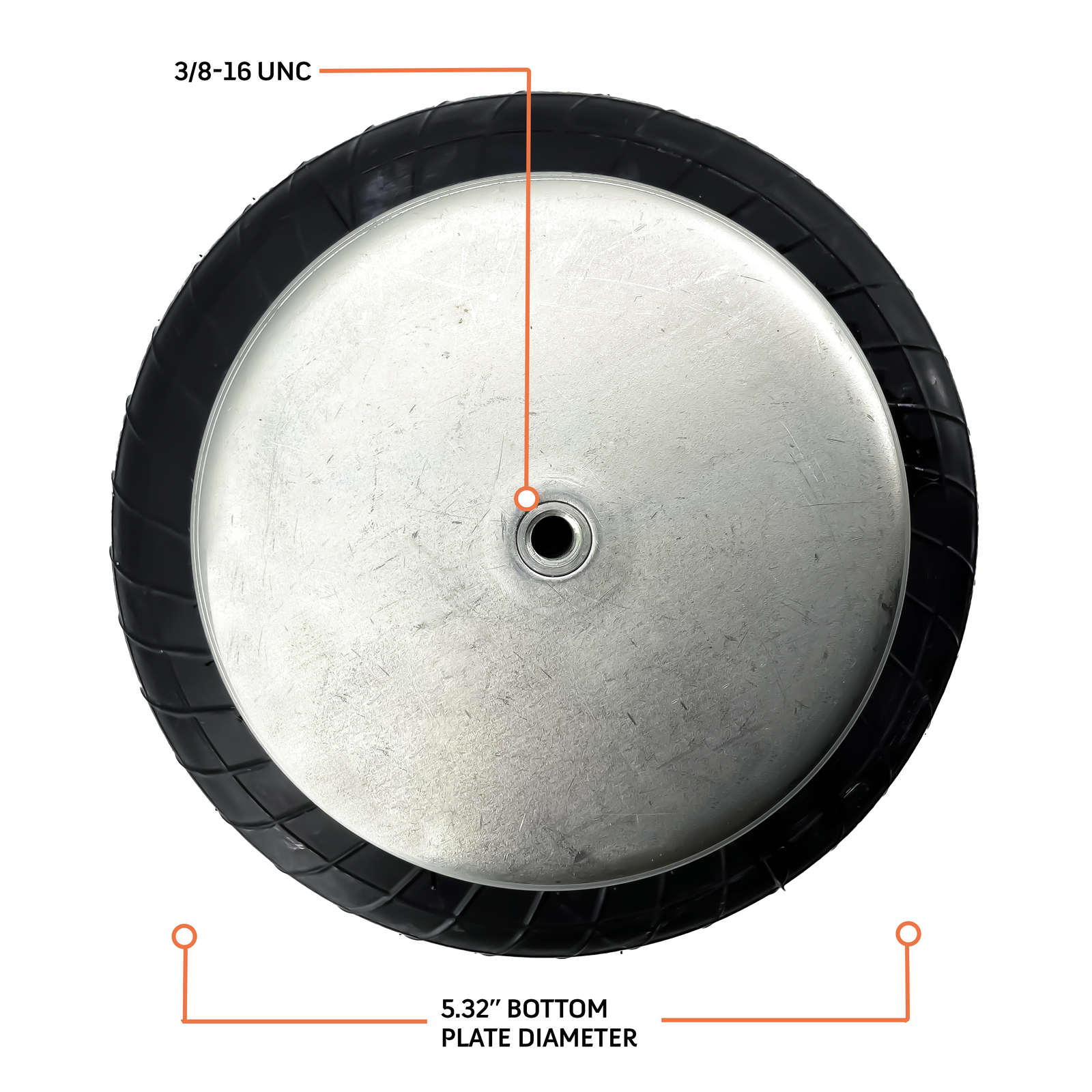 Pair of Air Spring Bag Replacement for Firestone 6401(fits Ride Rite 2299 2550)