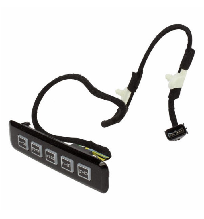 NEW OEM 18-26 Ford Super Duty 's Keyless Entry Keypad w/ Glossy Black Moulding