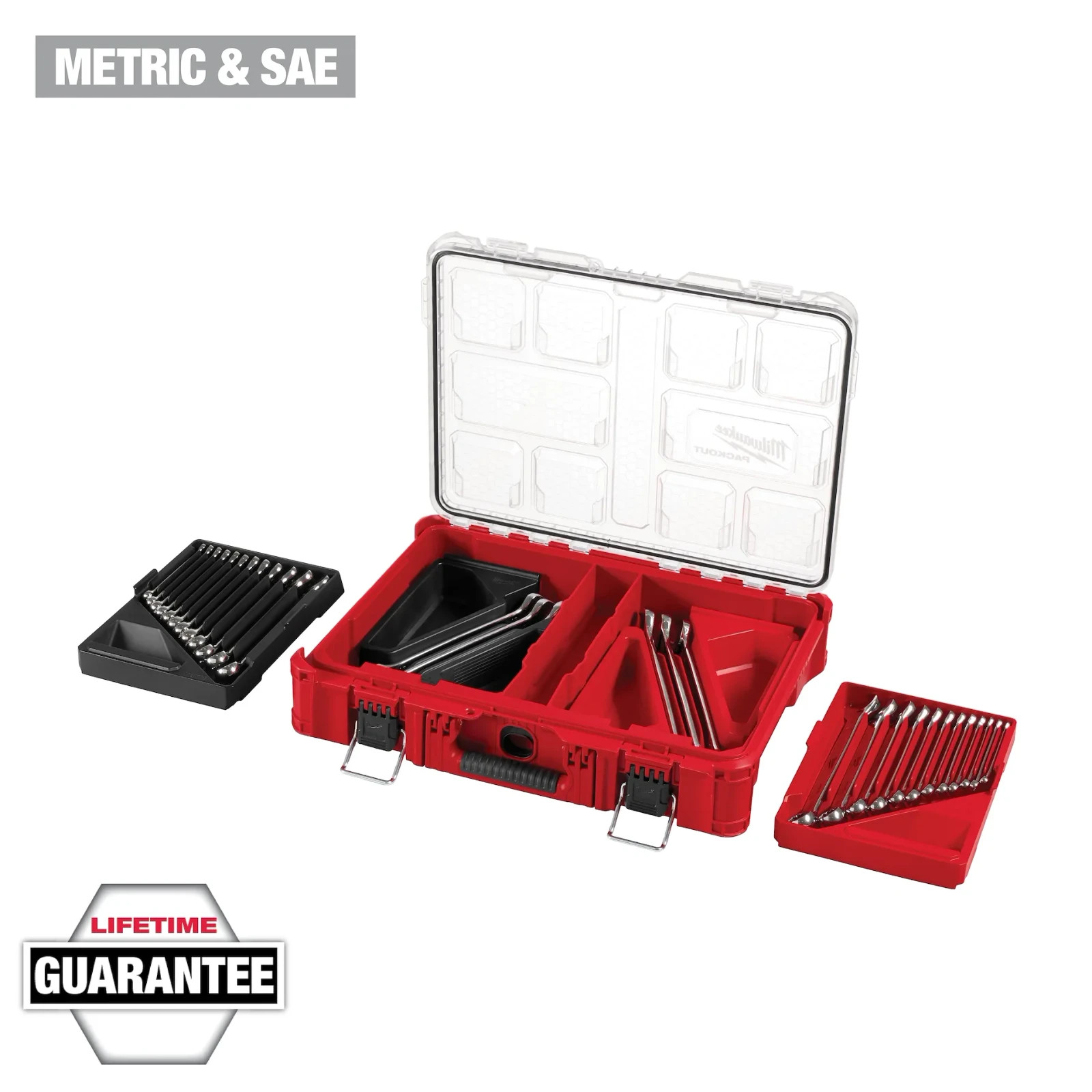 Milwaukee 48-22-9485 30pc MM/SAE Combo Wrench Set PACKOUT  AUTHORIZED USA DEALER