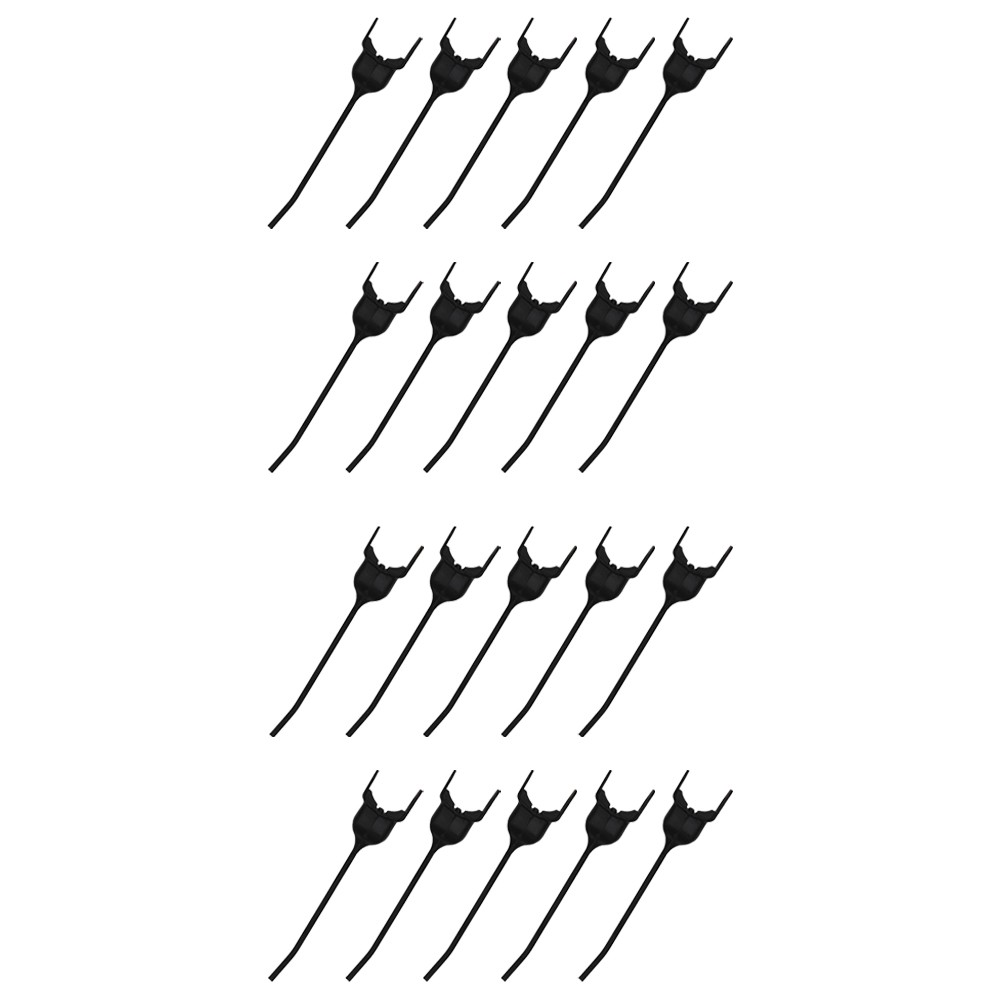 20 Pc. Left Hand Rubber Rake Teeth Set Fits New Holland 216 258 259 850613 65668