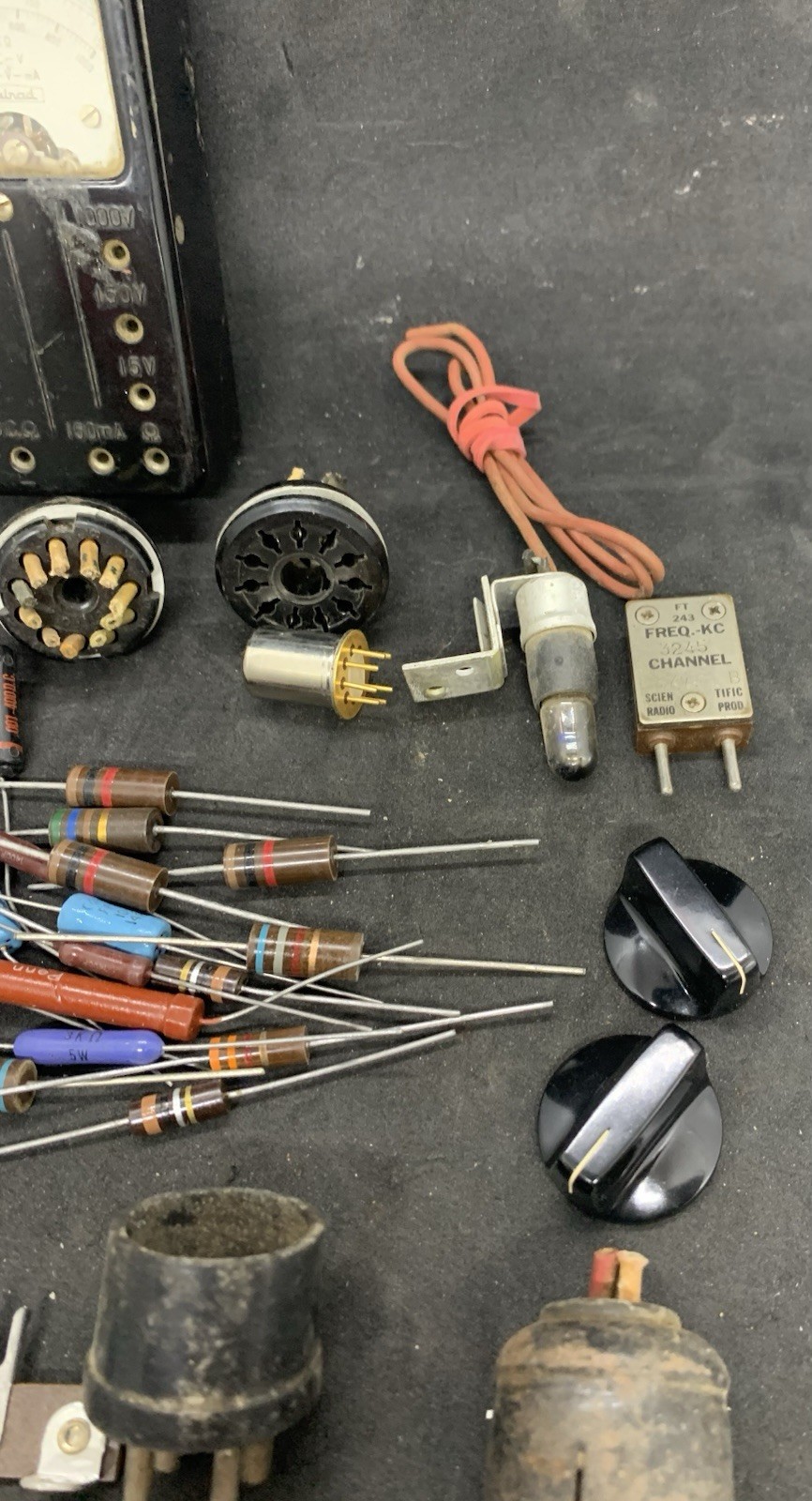 Misc. Radio and Electrical Parts * FROM HAM / ANTIQUE RADIO ESTATE * (A205)
