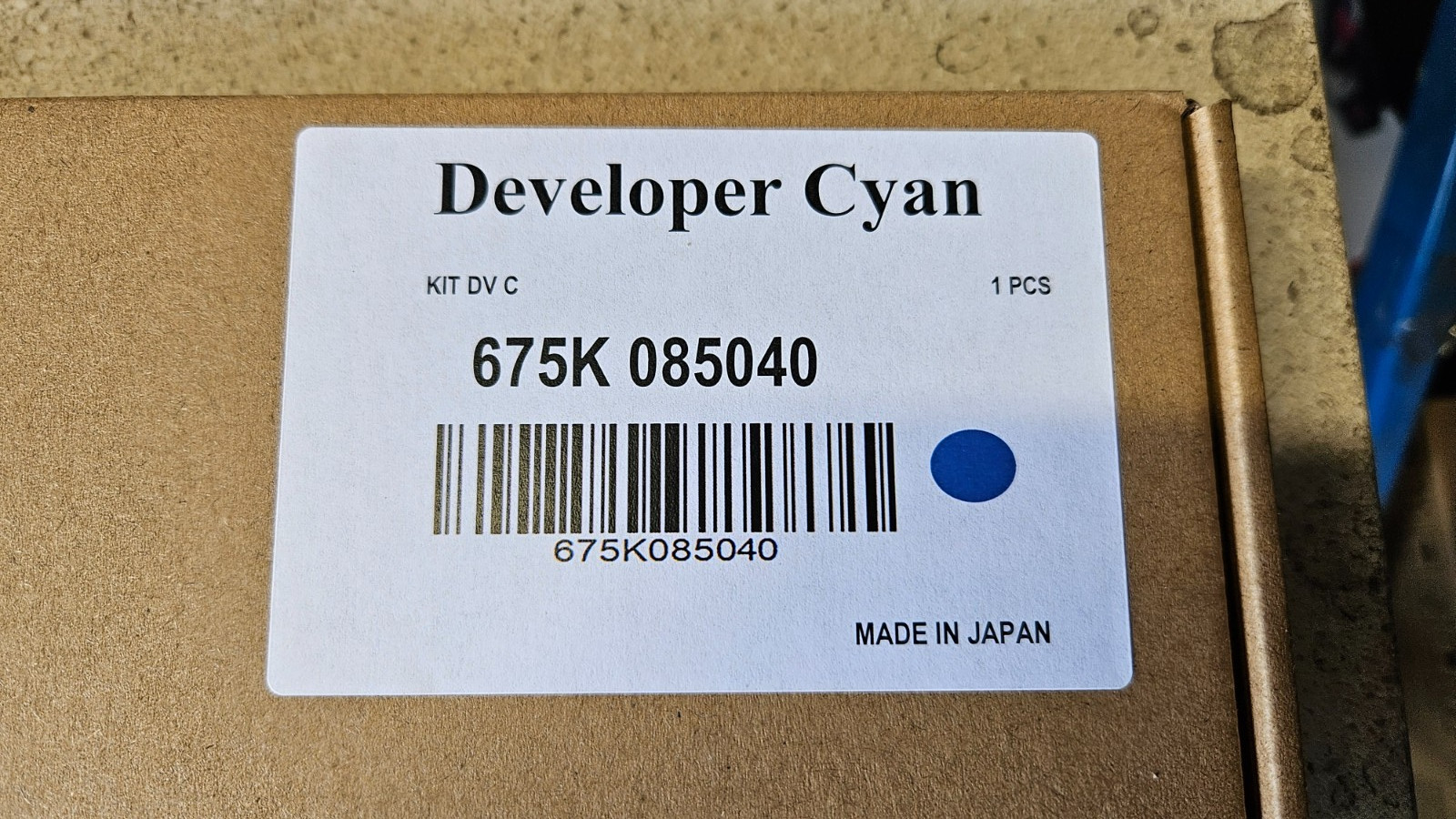 Genuine Xerox 675K085040 Cyan Developer Powder for Varies Models Below