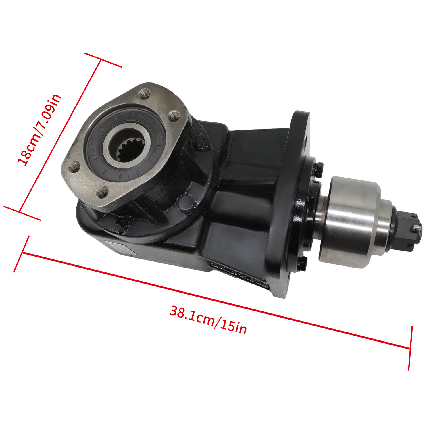 Hydraulic Brush Cutter Gearbox 251390 For RC-51H OMNI GEAR 1.93 Ratio,14 tooth