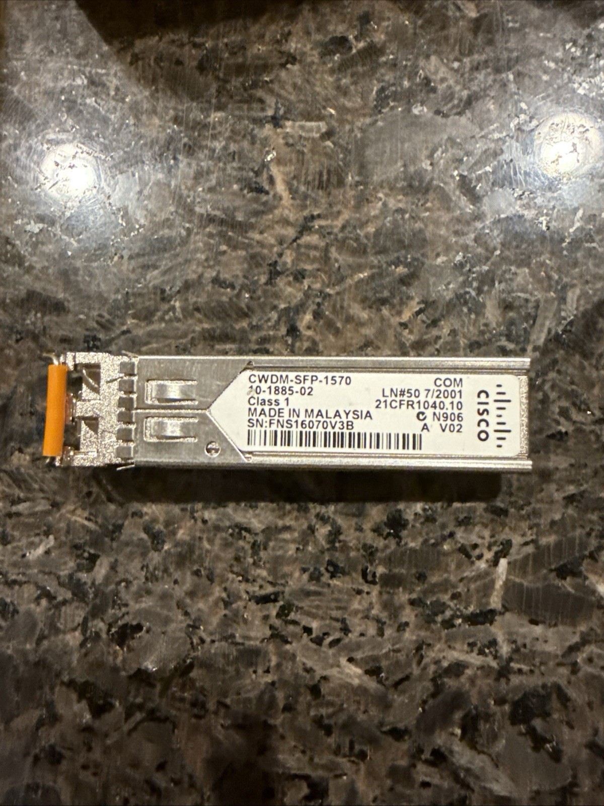 New Genuine Cisco CWDM-SFP-1570 Gigabit Ethernet Transceiver Module