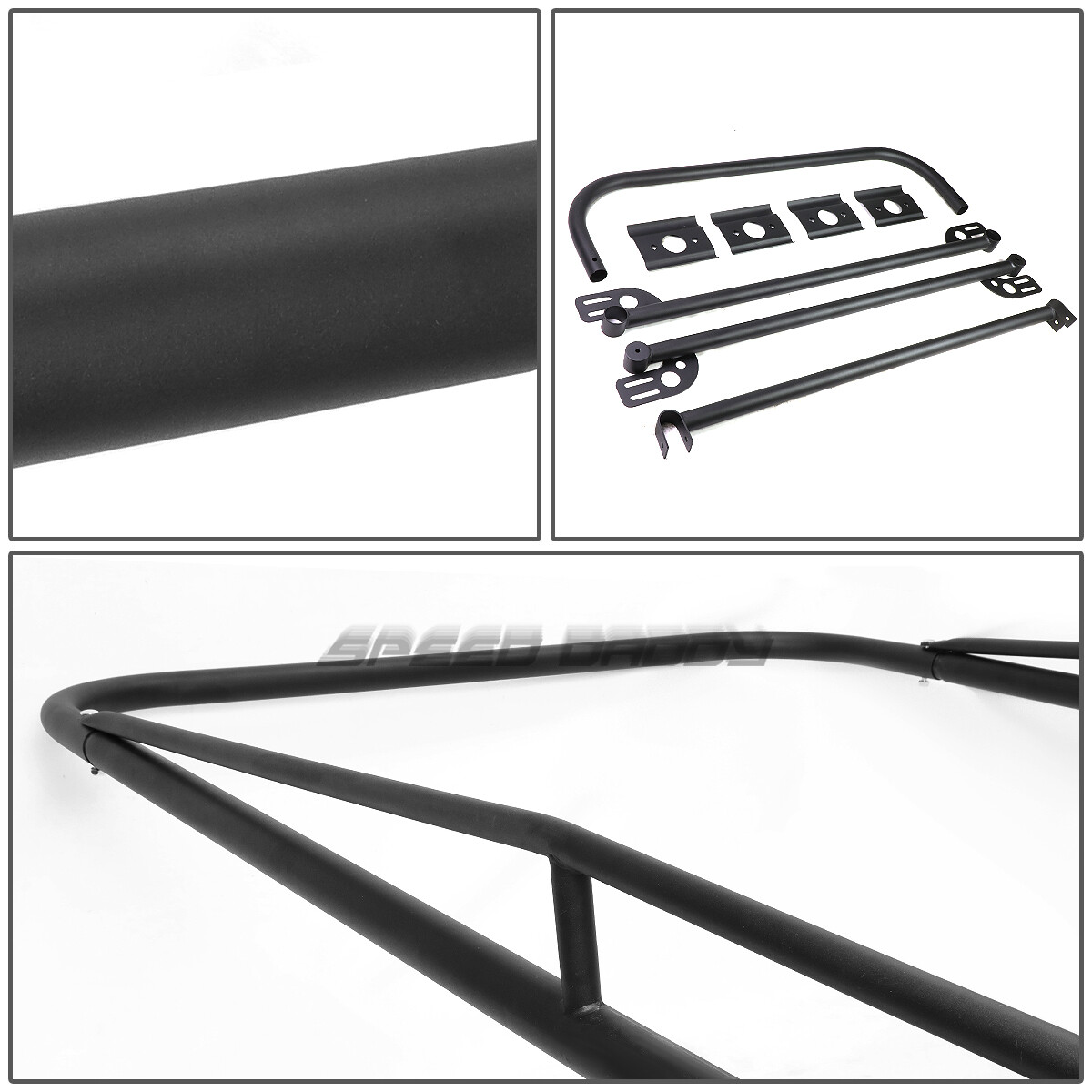 132"X 57" UNIVERSAL PICKUP TRUCK LADDER RACK TRUNK BED OVER CAB CARGO STORAGE