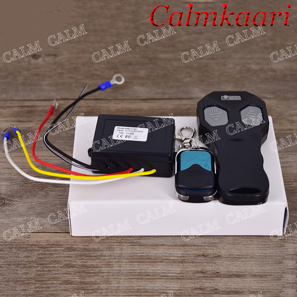 Wireless Winch Remote Control Kit DC12V Switch Handset for Jeep ATV SUV Truck
