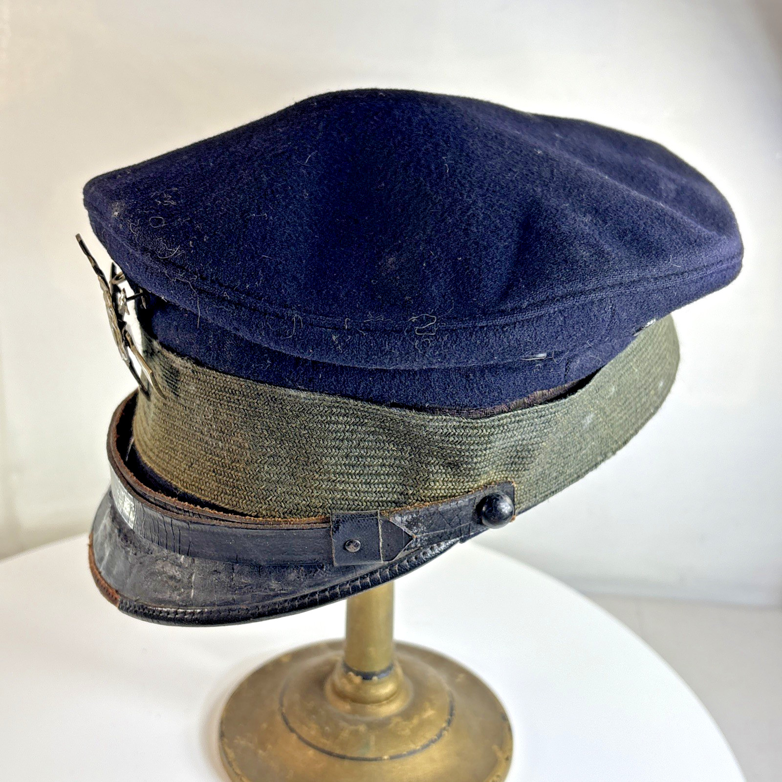 rare Civil War Kepi Hat Cap 5th Maryland Militia Military Society Goods 6C49