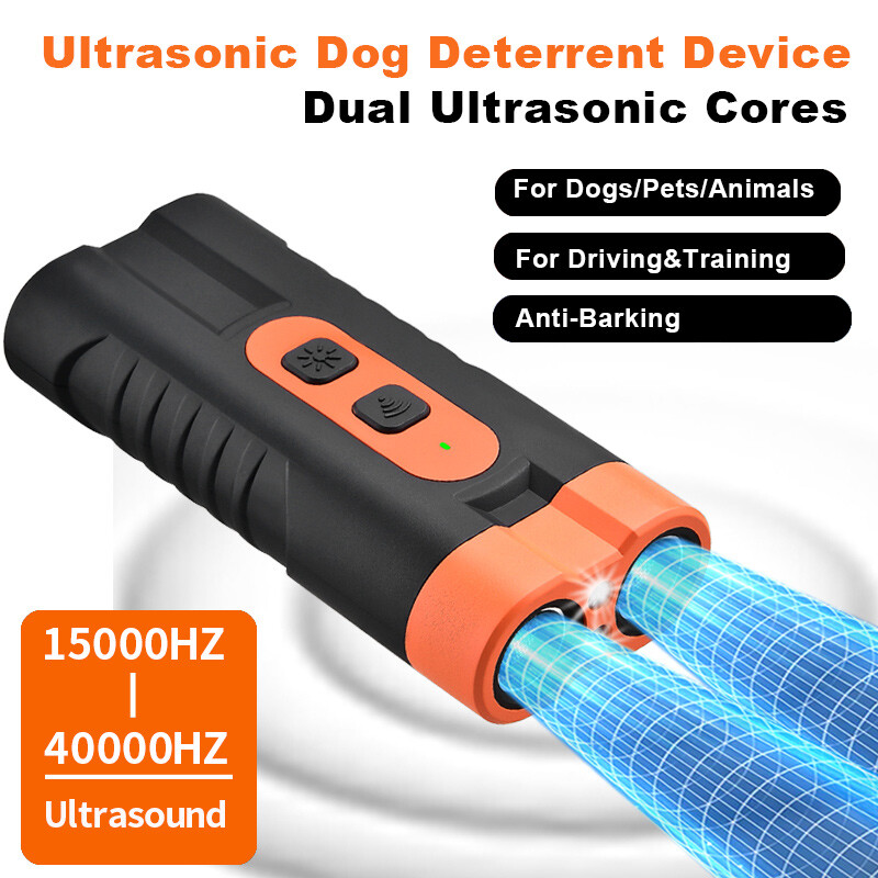 Dog Barking Deterrent Device Portable Ultrasonic Bark Control Repeller Silencer