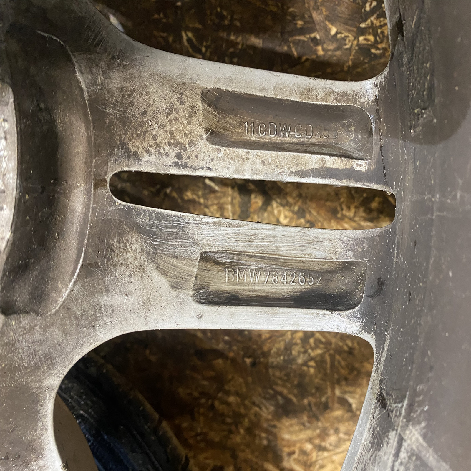 11-16 Bmw 528 535 550 F10 Wheel Rim Style 351 19X9j 5 Double Spoke Set Of 4 Oem