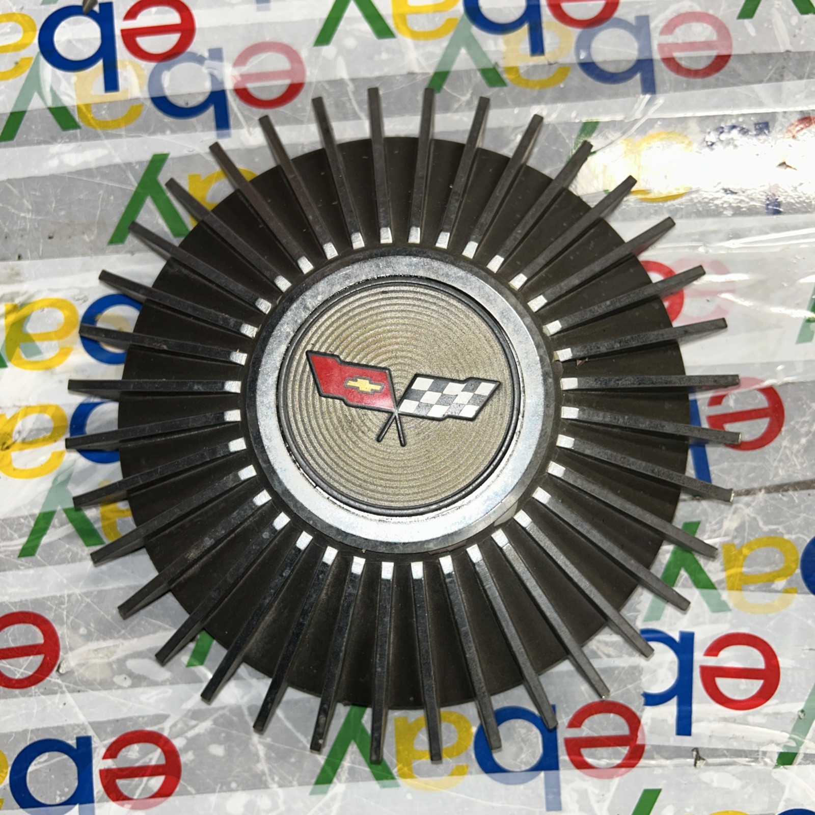 1982 Chevrolet Corvette; Center Cap w/Emblem; Collector Edition Aluminum Wheel 1