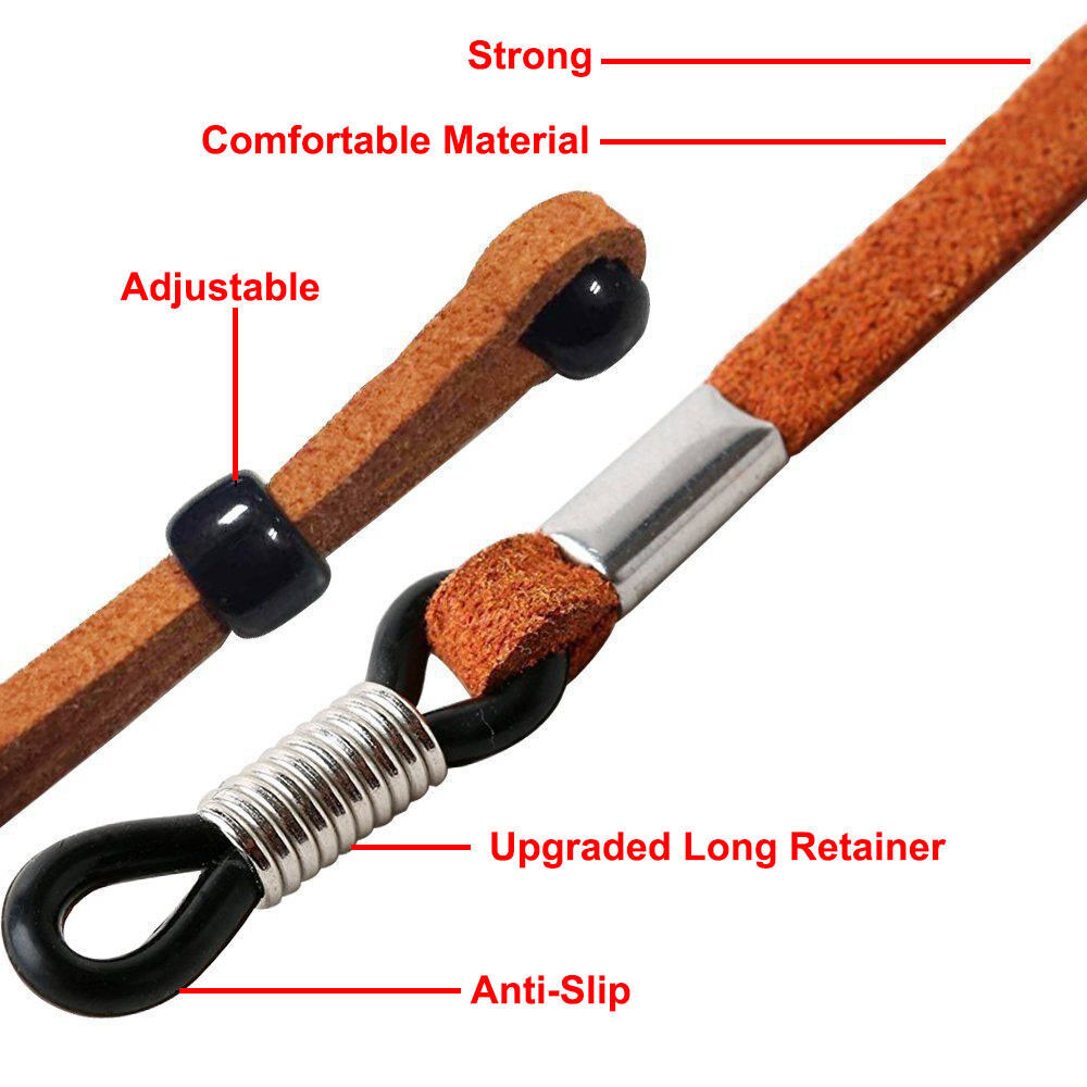 4X Adjustable Sunglasses Neck Cord Strap Eyeglass Glasses String Lanyard Holder