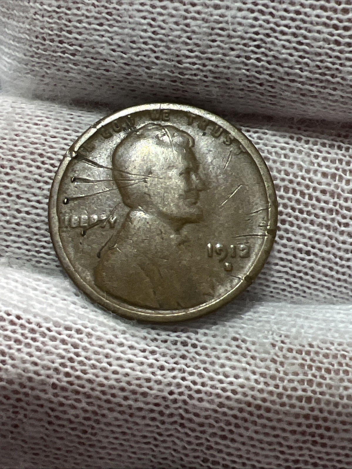 1912-S Lincoln Wheat Cent. Semi Key Better Date Old US Coin!